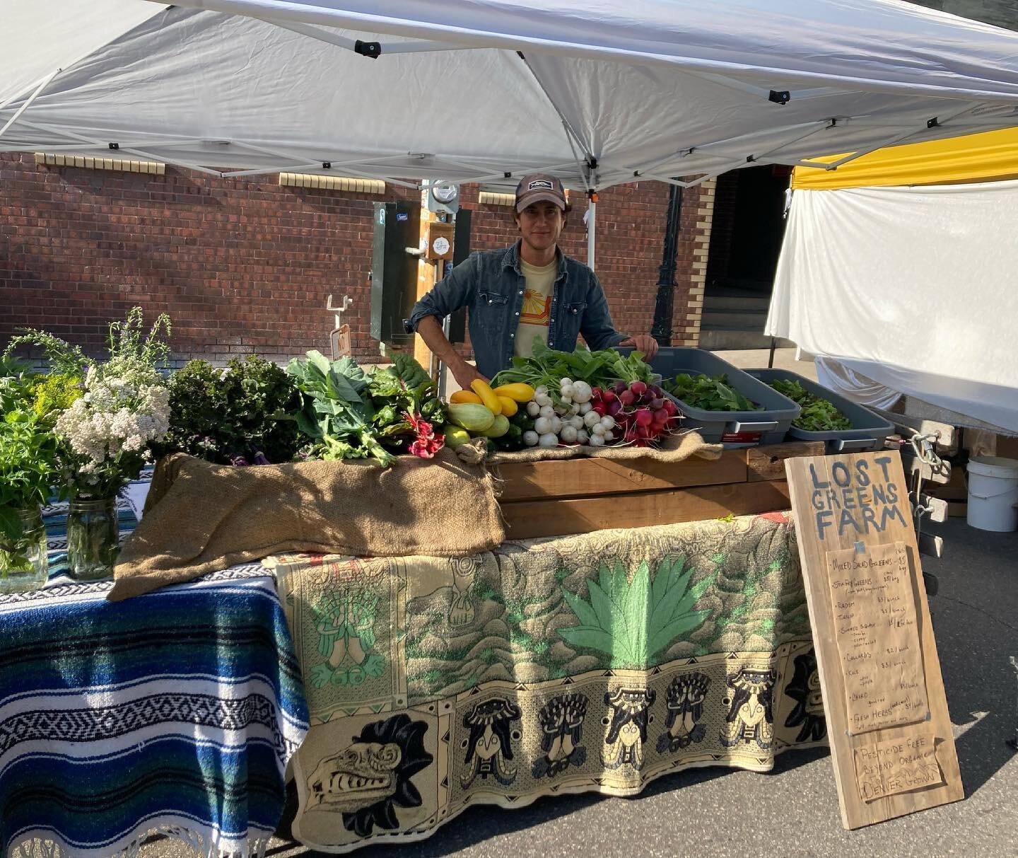 Eat yr greens 🥬 support queer farmers 🏳️&zwj;🌈🏳️&zwj;⚧️ fight for social justice💥happy 4th ✊🏻✊🏾✊🏿

#denvercolorado 
#urbanfarming
#localbusiness 
#localfood 
#denverurbangardens
#foodnotlawns 
#queerfarmers
#ftm 
#transandproud