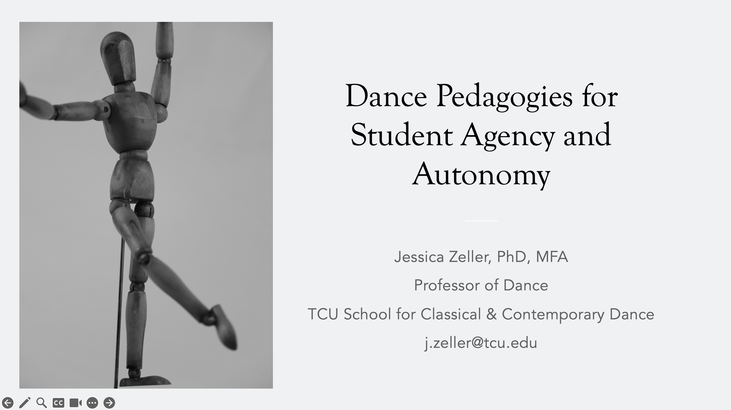 Colby College Department of Performance, Theater, and Dance. Workshop for undergraduate students. October 2025.