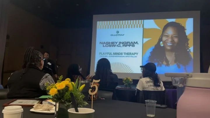 ​We are beyond proud to celebrate our visionary founder, NaShey Ingram, LCSW-C, RPT-S! 🥳✨

​Please join us in congratulating her on successfully completing the Drs. Elmer + Joanne Martin Social Impact Fellowship back in March 2025. 

​This prestigio