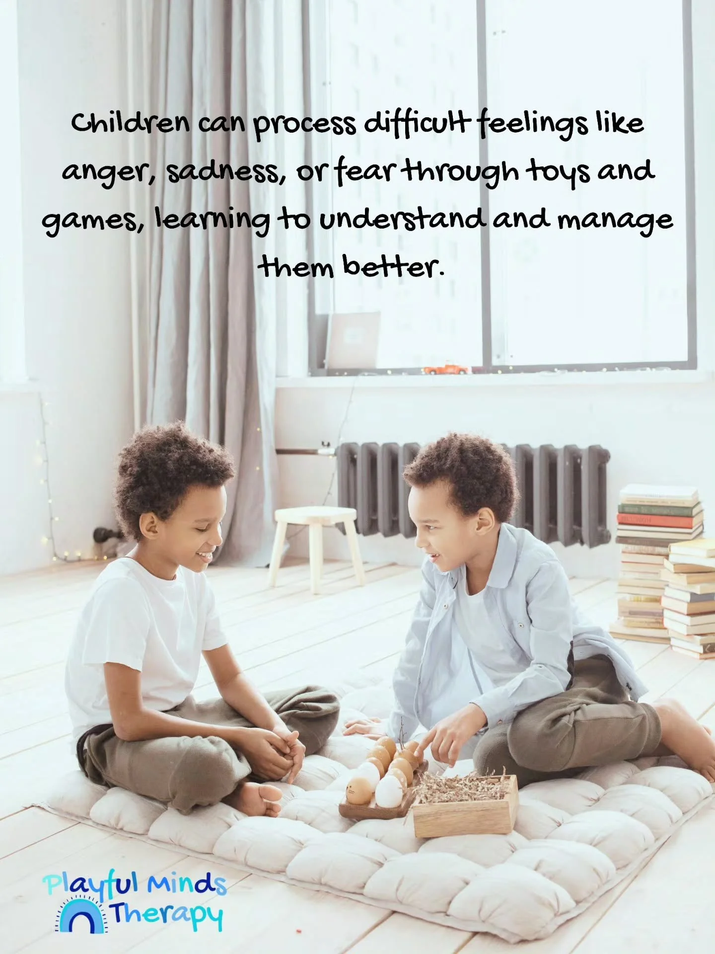 To a child, toys aren&rsquo;t just objects&mdash;they are their words. 🧸💬

​While adults often process emotions by talking, children process difficult feelings like anger, sadness, or fear through play. Games and toys provide a safe distance, allow