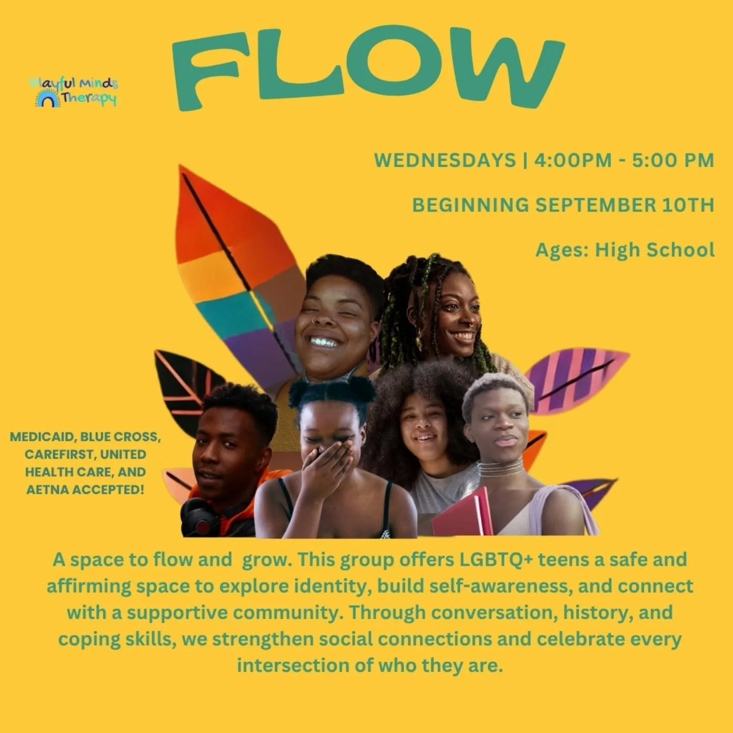 Community is part of the cure. 💛

​Therapy isn't just about one-on-one sessions; it&rsquo;s about finding a space where you are seen, heard, and understood by peers who share your journey.

​We are currently enrolling for our upcoming youth groups! 