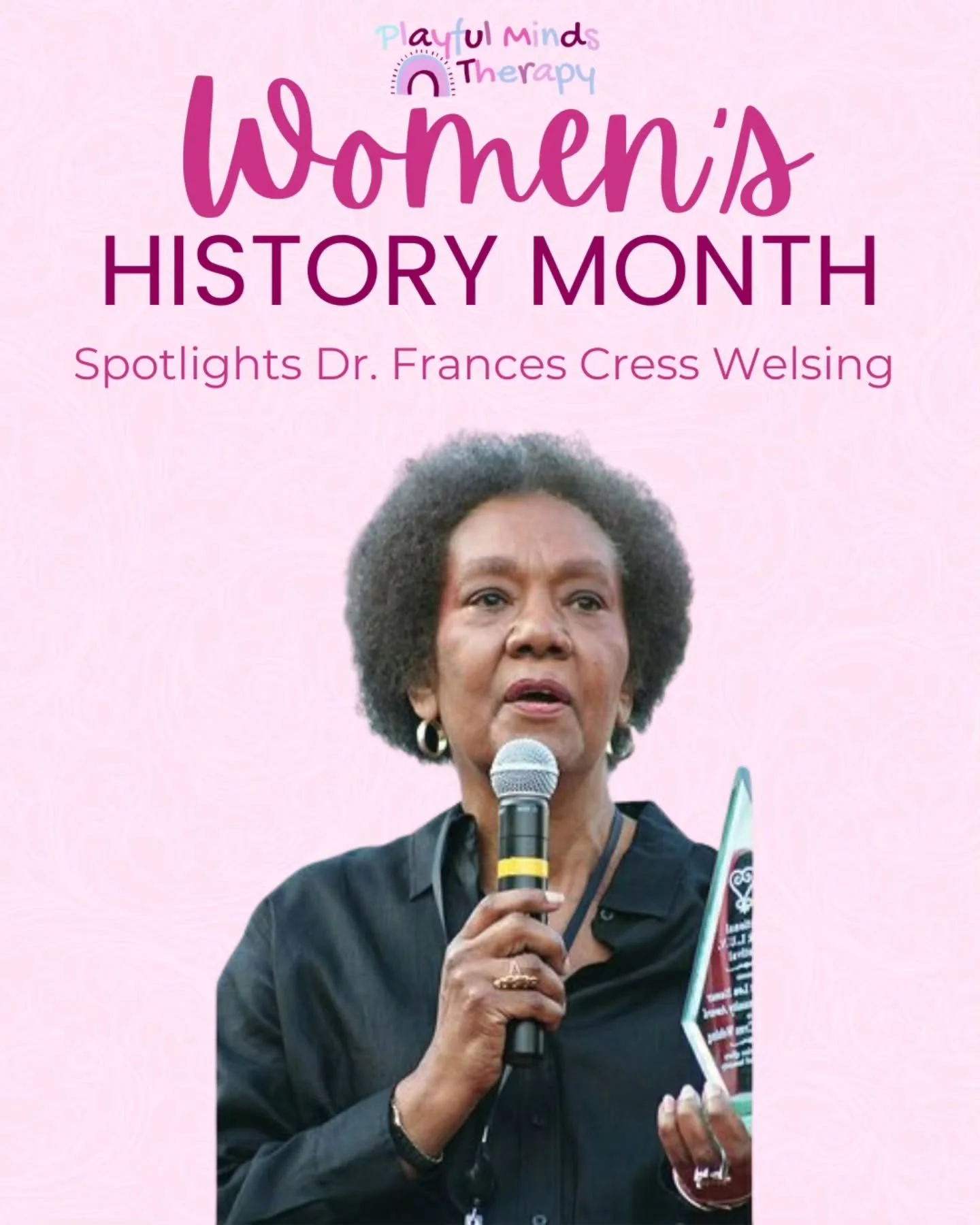 "The first step in the destruction of any people is to take away their self-confidence." &mdash; Dr. Frances Cress Welsing (1935&ndash;2016) 🕊️

​Today for #WomensHistoryMonth, we are honoring the legacy of Dr. Frances Cress Welsing. As a 
