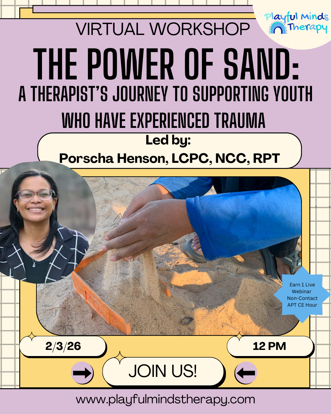 The Power of Sand: A Therapist’s Journey to Supporting Youth Who Have Experienced Trauma