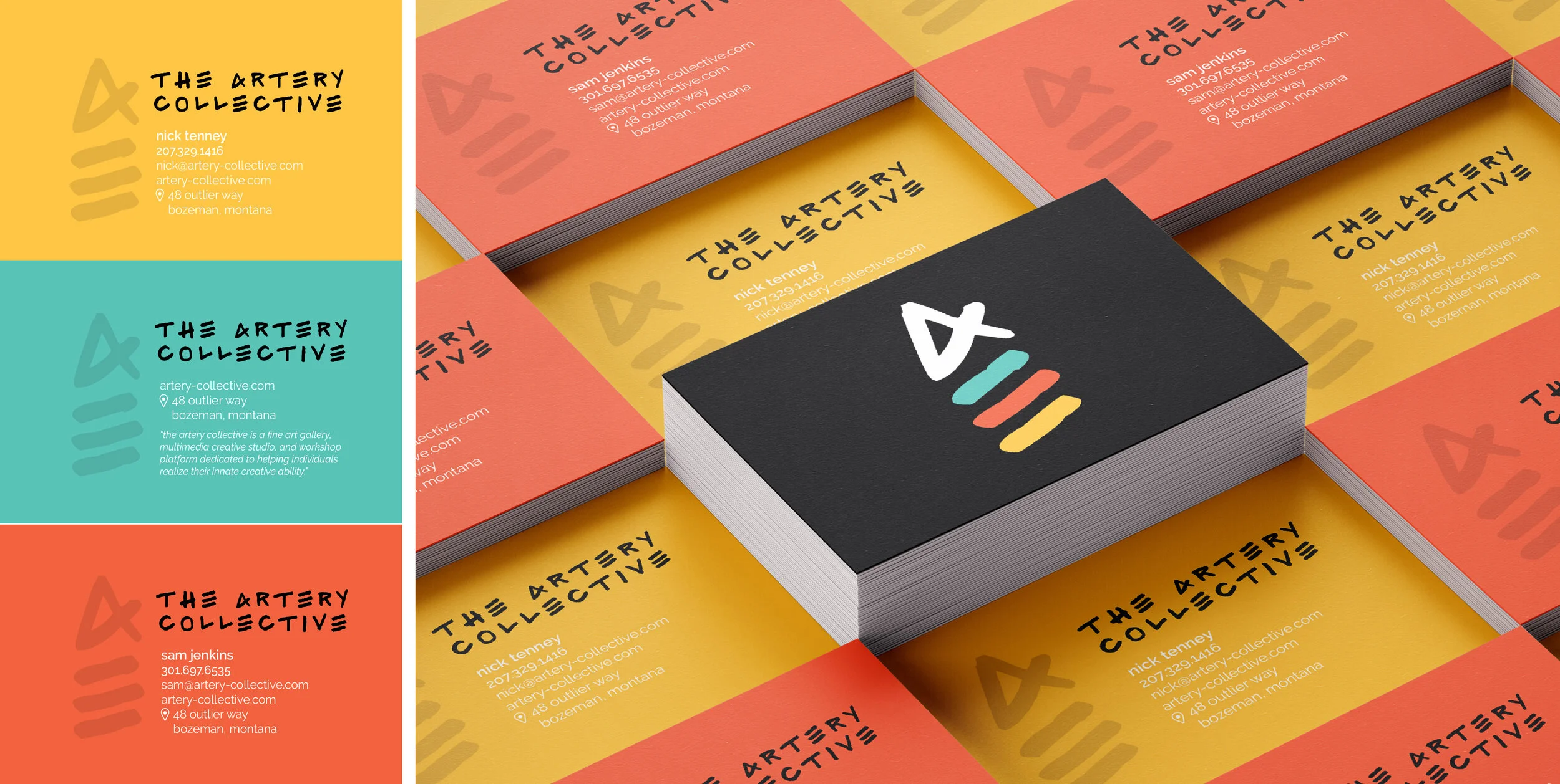 Design for an art collective in Bozeman, Montana.