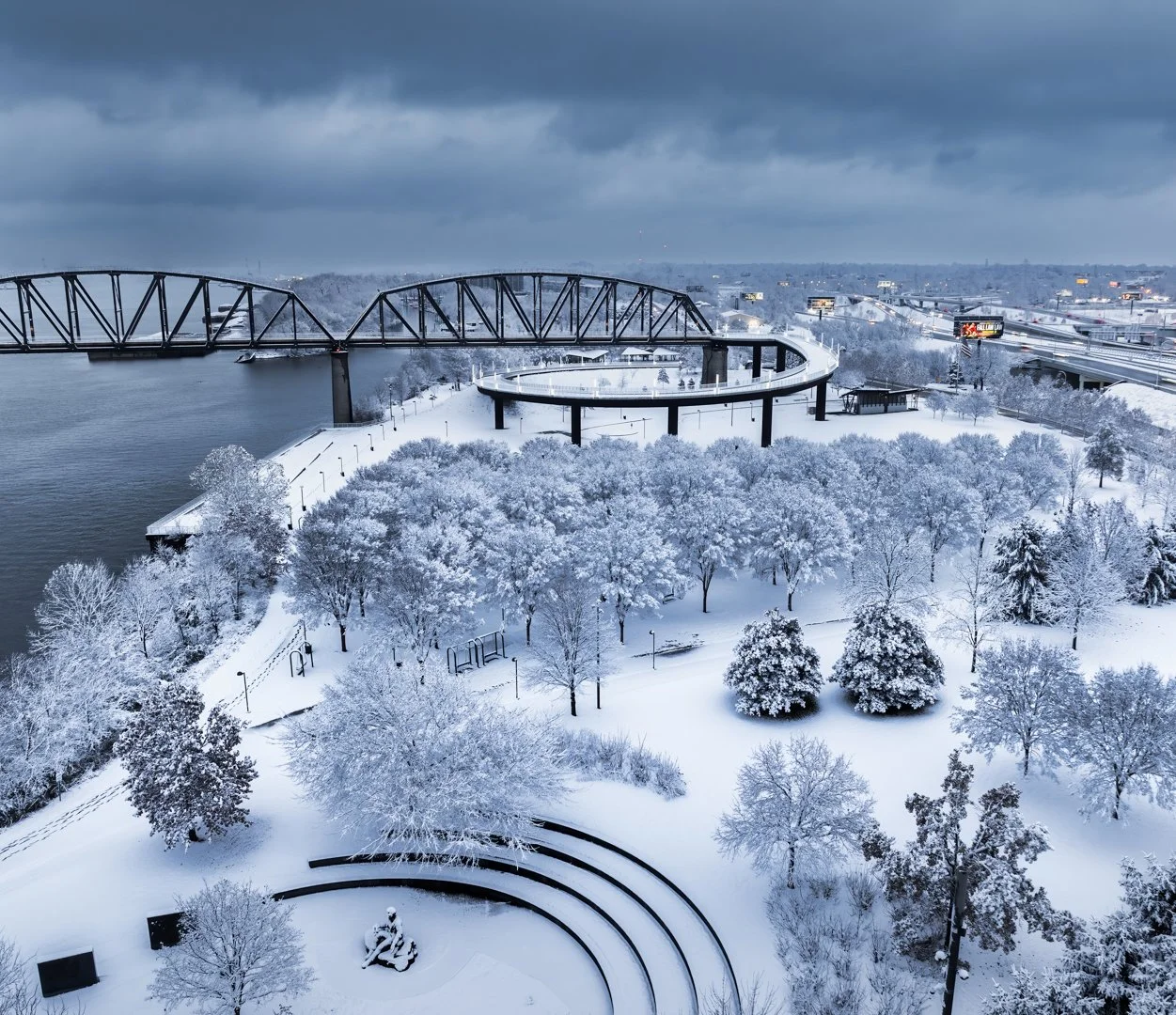 Big Four Bridge on a snow morning.-.jpg