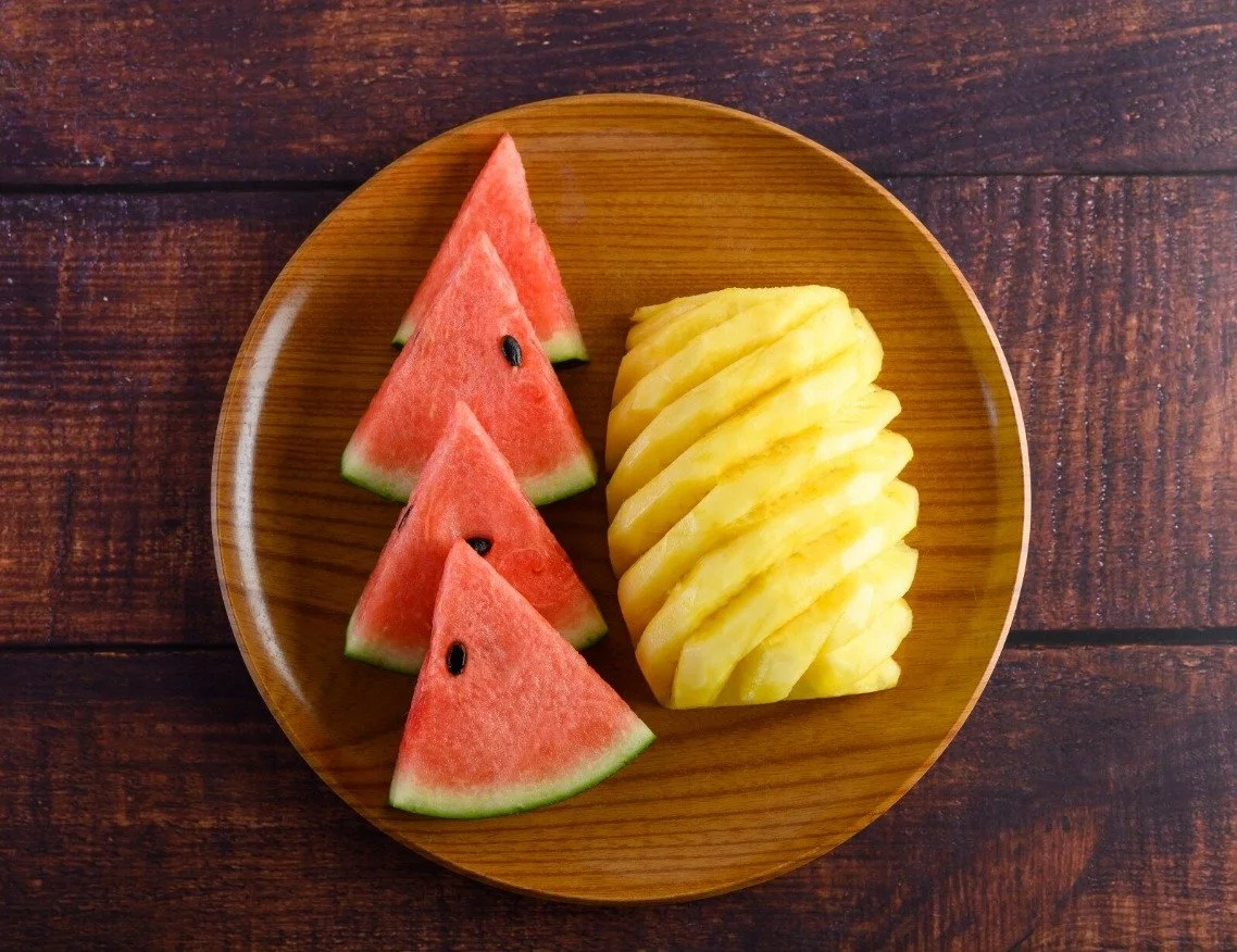 Beat the Heat Naturally

When it&rsquo;s blazing hot, your body craves cooling foods!
🍉 Watermelon, 🥒 cucumber, 🥭 mango, and 🥗 leafy greens all help balance body heat and hydration.

Fuel your body the Ayurvedic way &mdash; eat light, fresh, and 