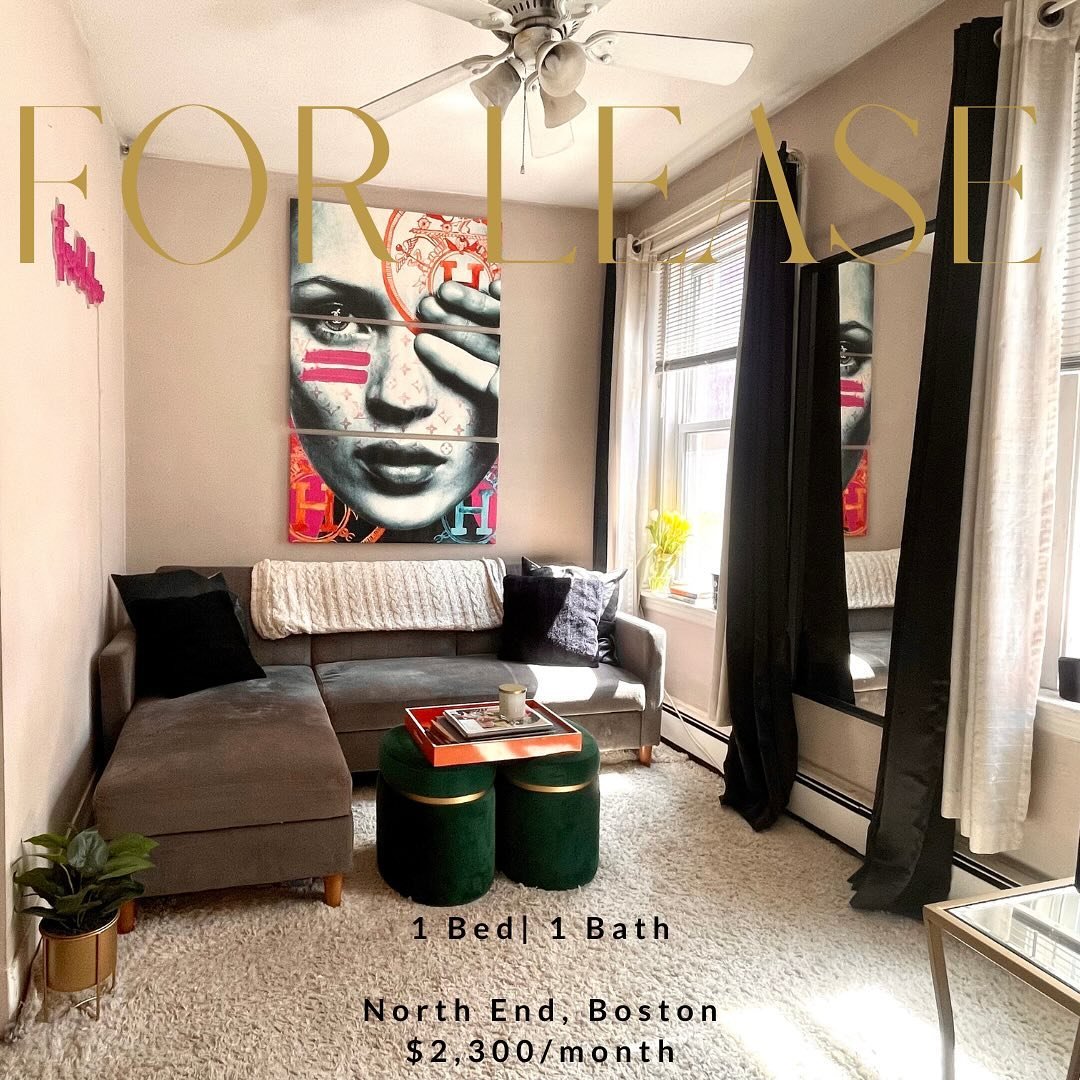 FOR RENT &bull; 📍 North End, Boston 
-
A sun filled one bedroom apartment in Boston&rsquo;s historic North End between Hanover and Salem Street. $2,300/month. Please inquire by emailing kayla@crugnaleandco.com