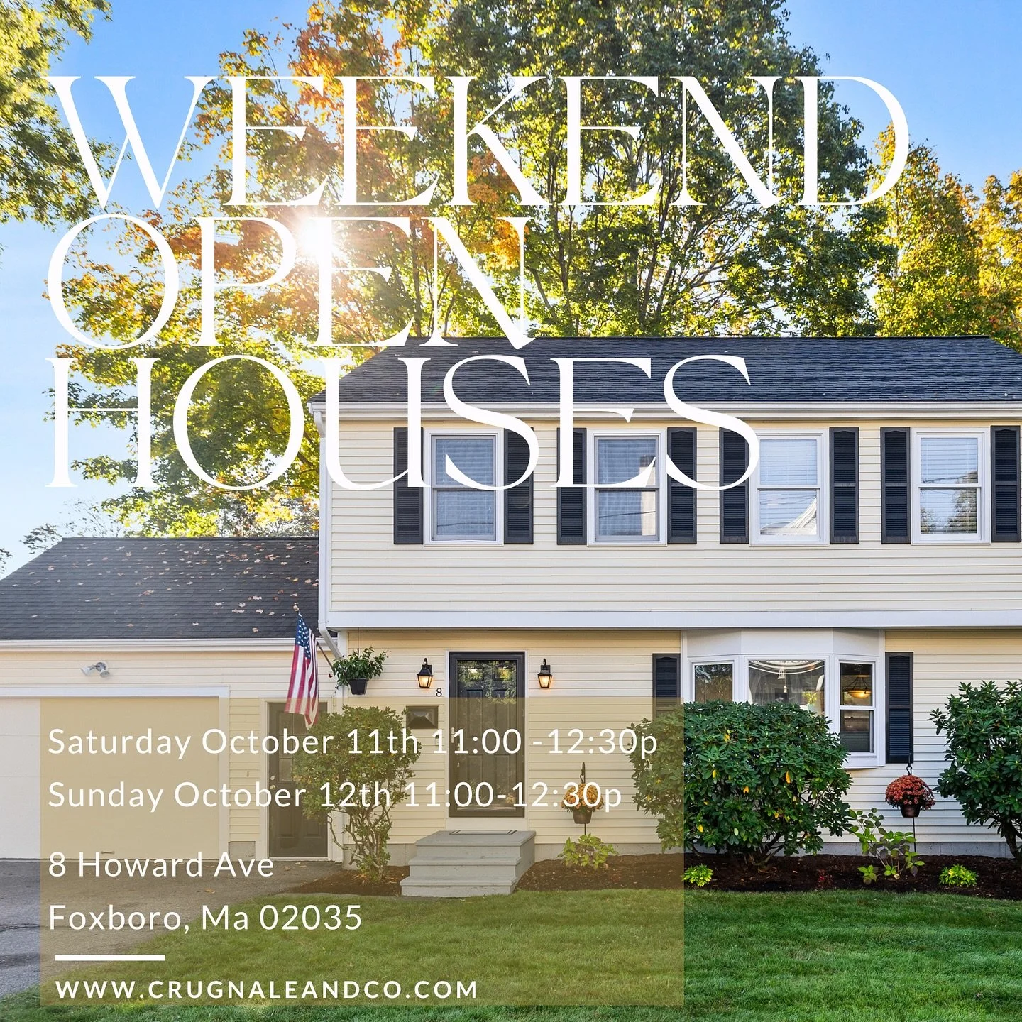Please join us this weekend for a preview of 8 Howard Ave in #foxboro ! This gorgeous corner lot colonial is perfect for those in search of a 3 bed, 1.5 bath updated home in a central location to shops, restaurants, commuter access, town green, and m