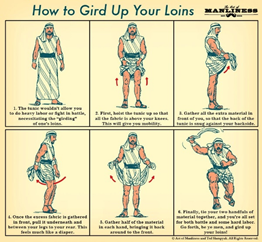 Gird your loins