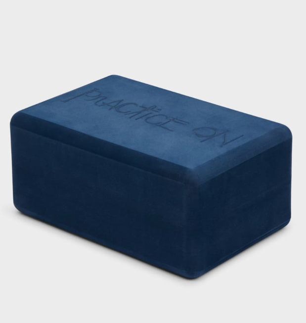 Manduka recycled foam yoga block
