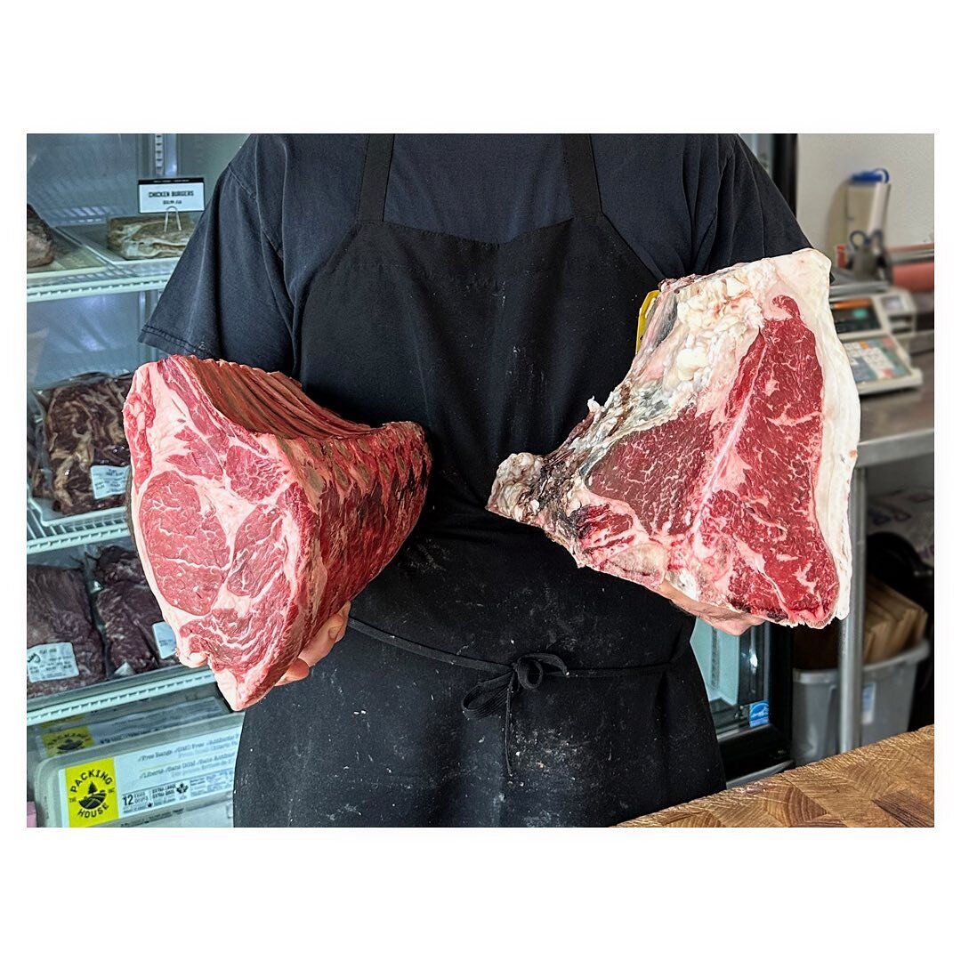 When we think May 24 weekend, we think big juicy t-bones or bone-in ribeyes. We like to go big as we go into the long weekend. What's your May 24 go-to and what are you making with it?

Just a friendly reminder that we've extended our Friday and Satu