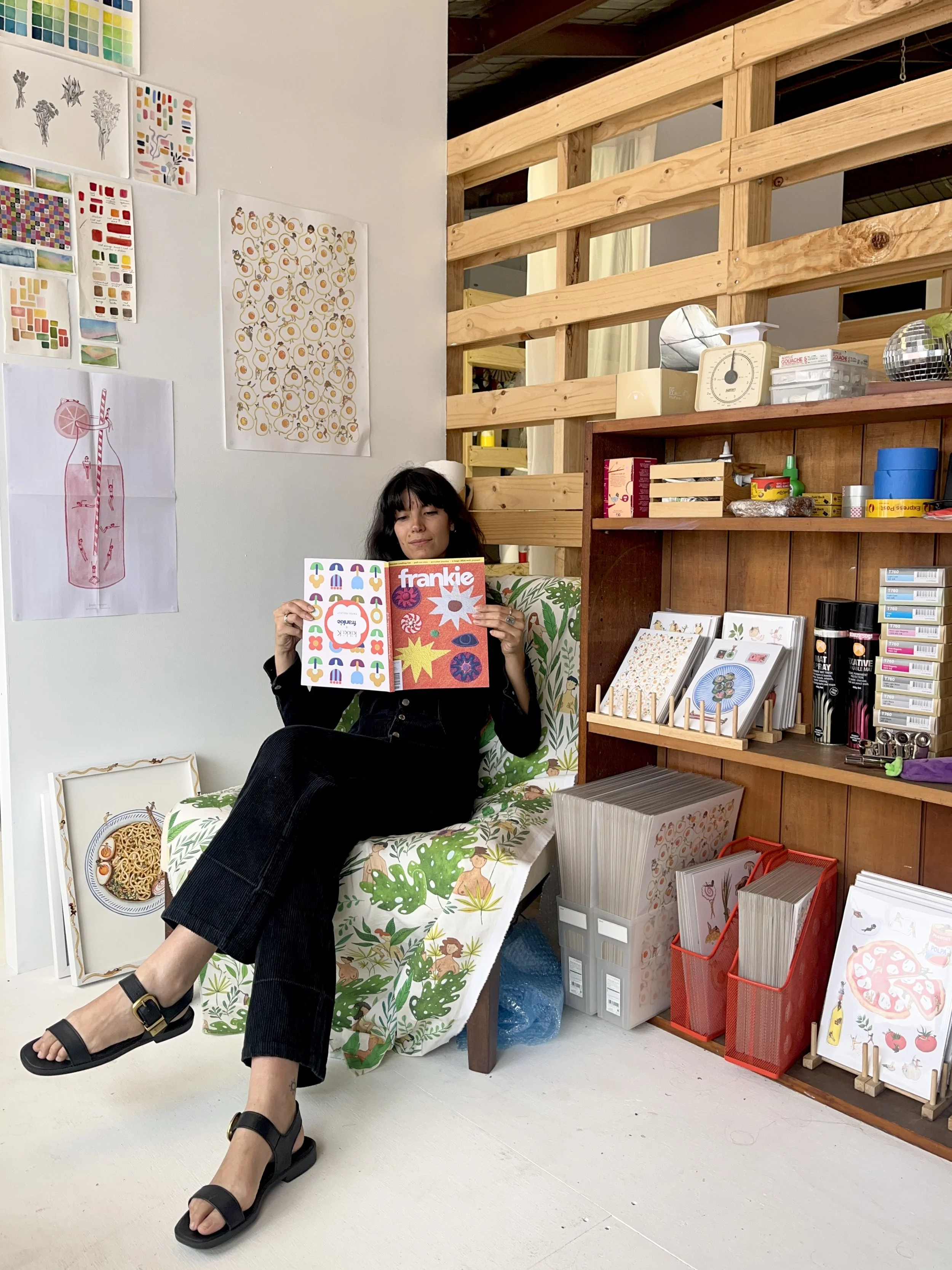 'Manon's Kitchen' featured in Frankie Magazine