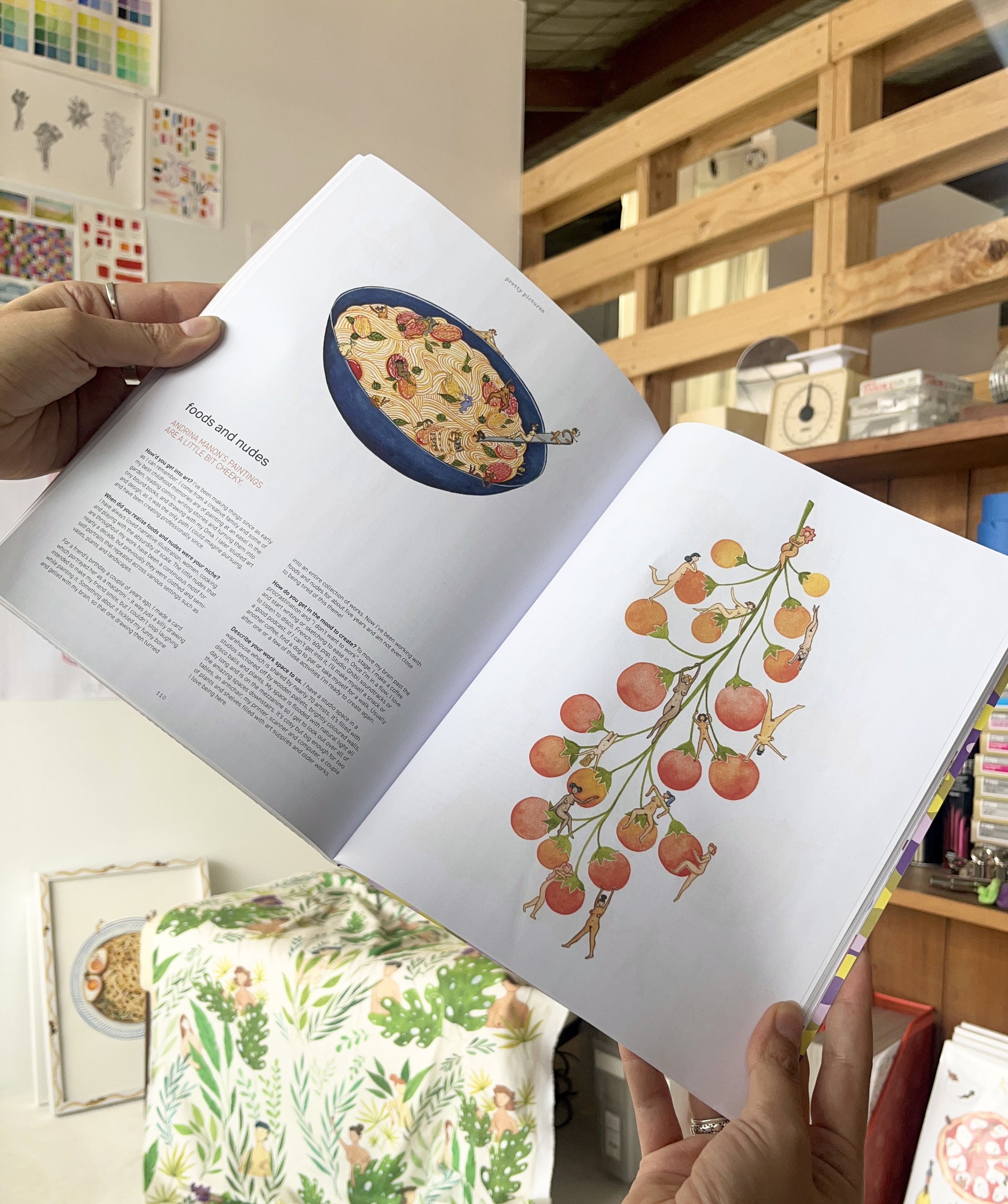 'Manon's Kitchen' featured in Frankie Magazine continued.