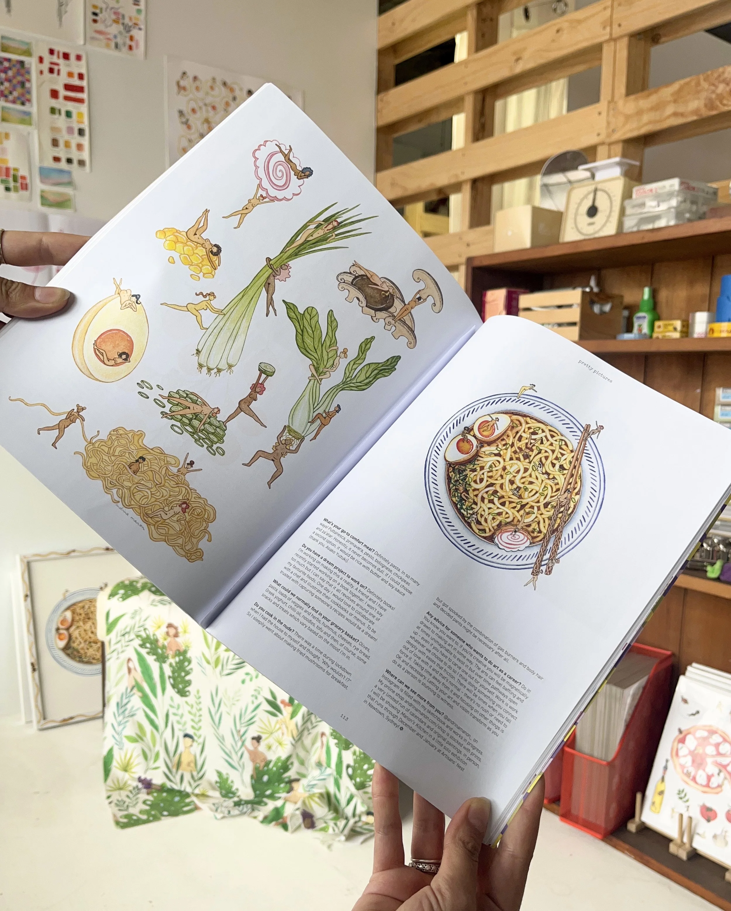 'Manon's Kitchen' featured in Frankie Magazine continued