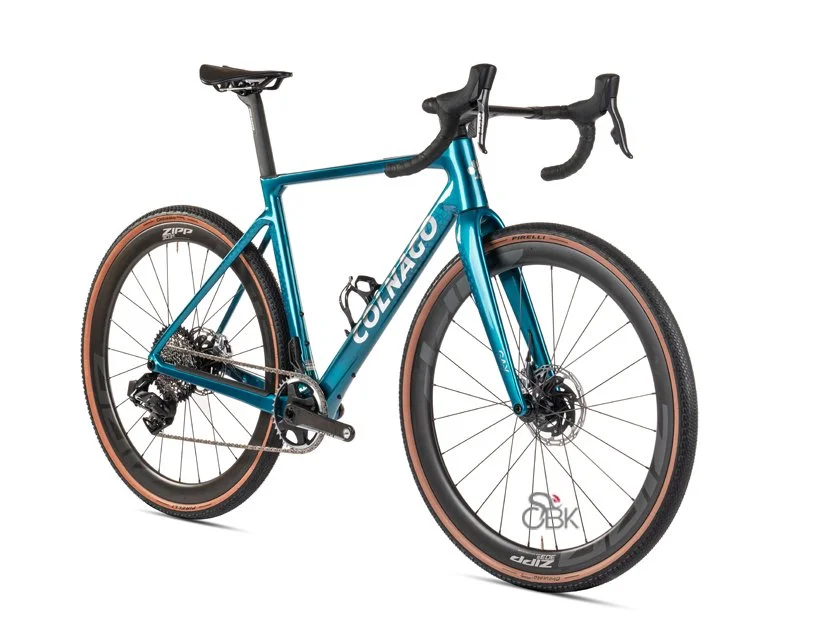 Colnago G4x gravel in ice blue