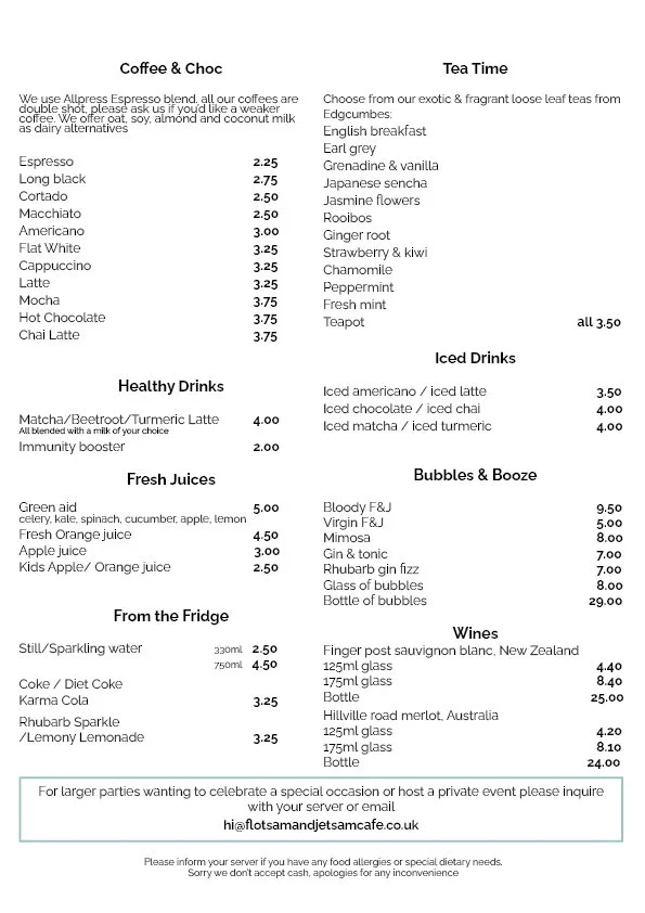 Wandsworth — Flotsam & Jetsam Cafe