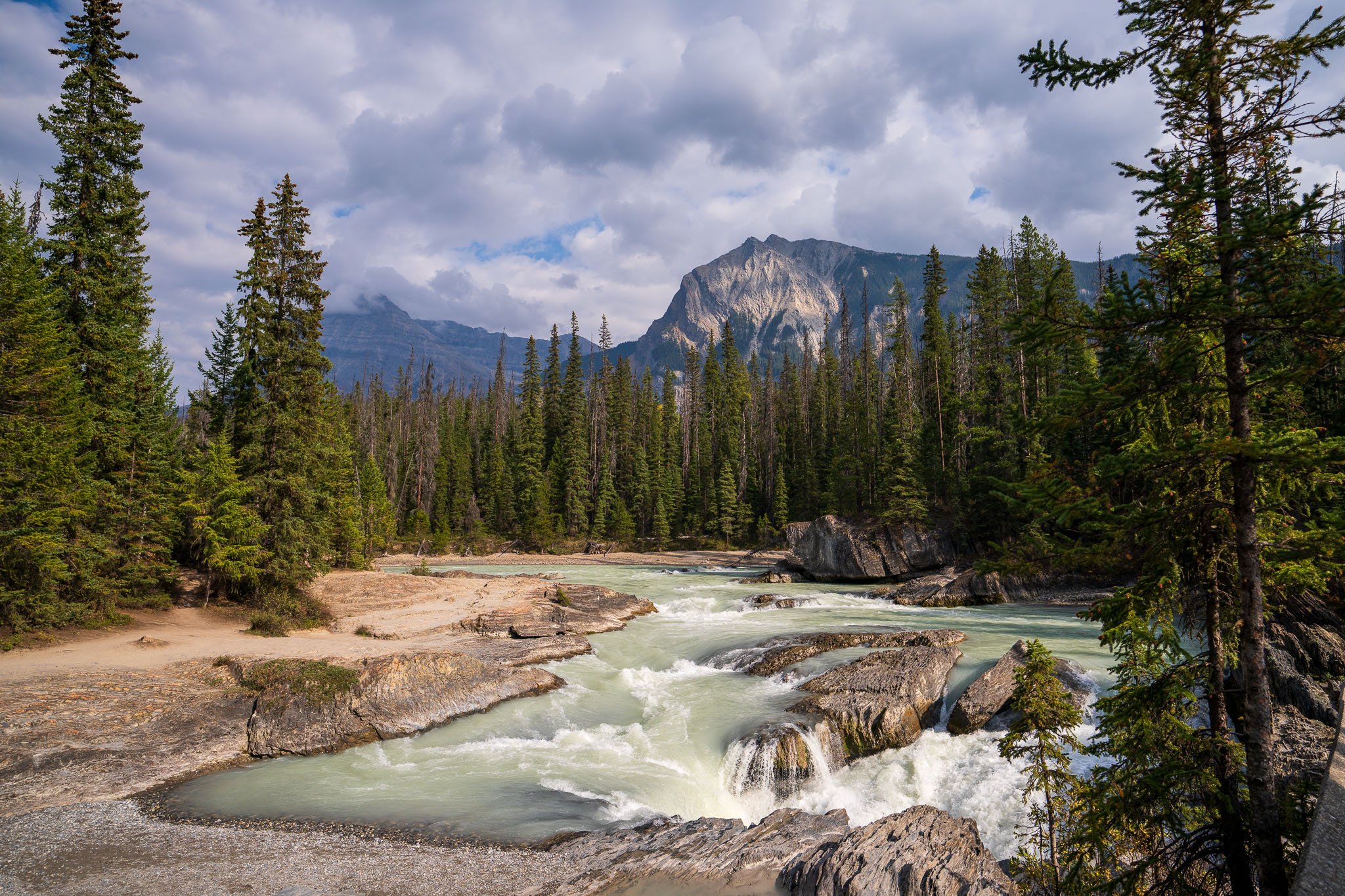 The Kicking Horse River