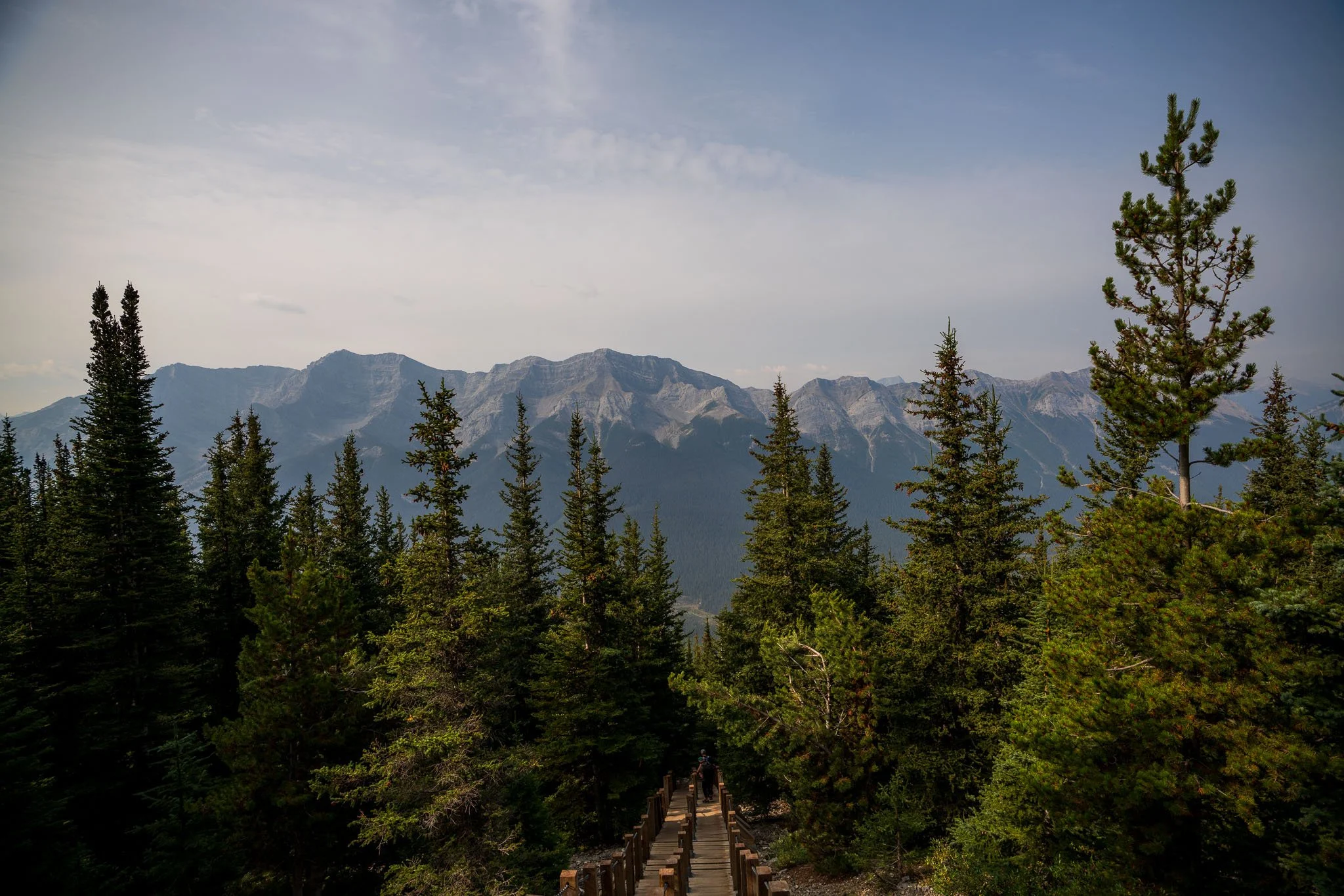 Returning from Ha-Ling Peak