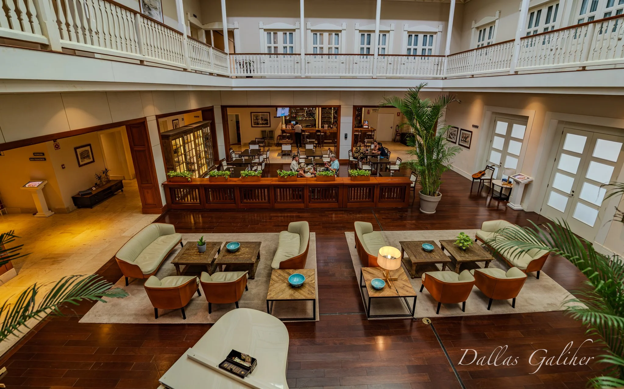 Central Hotel lounge, Panama City