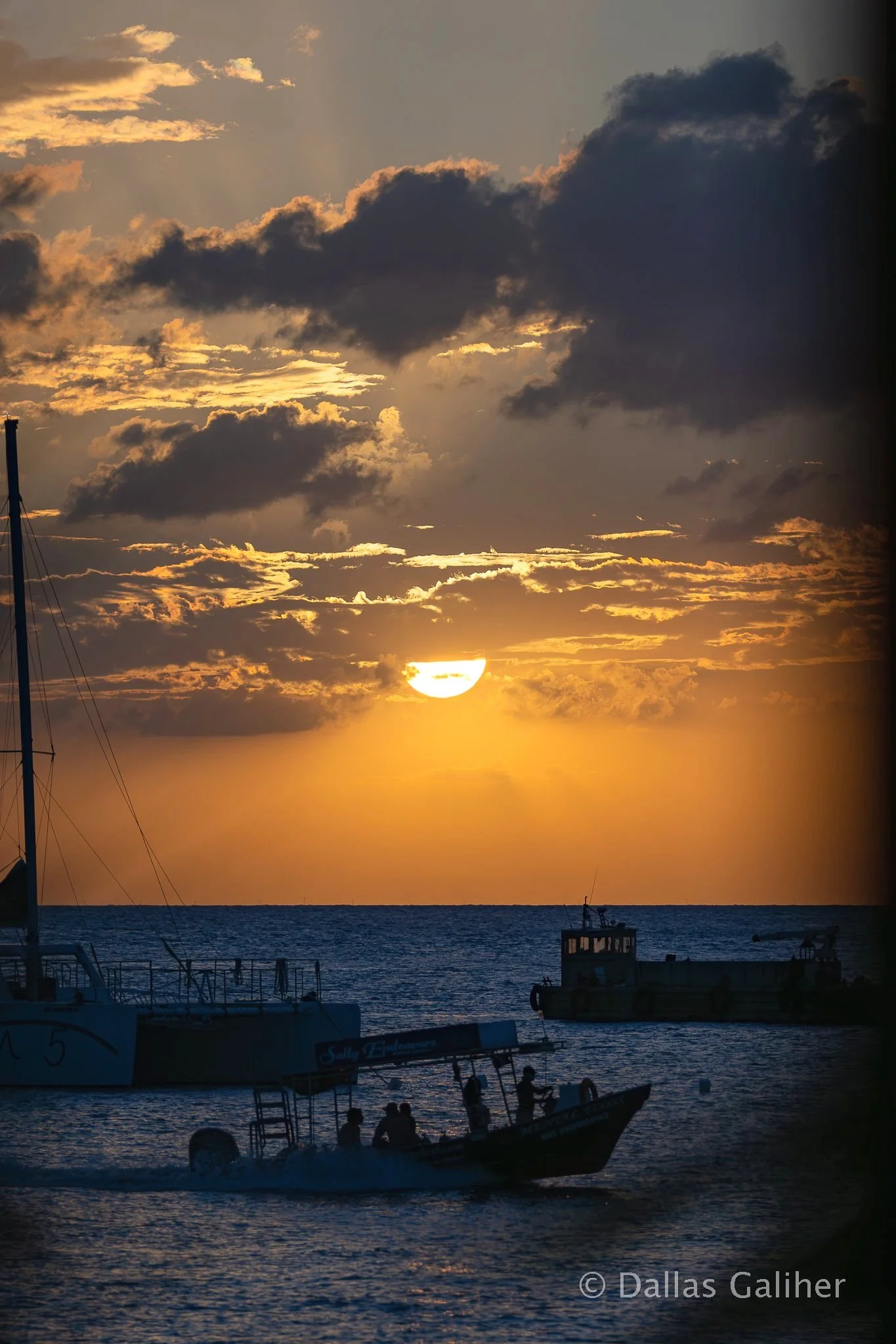 Cozumel Hemingway restaurant sunset