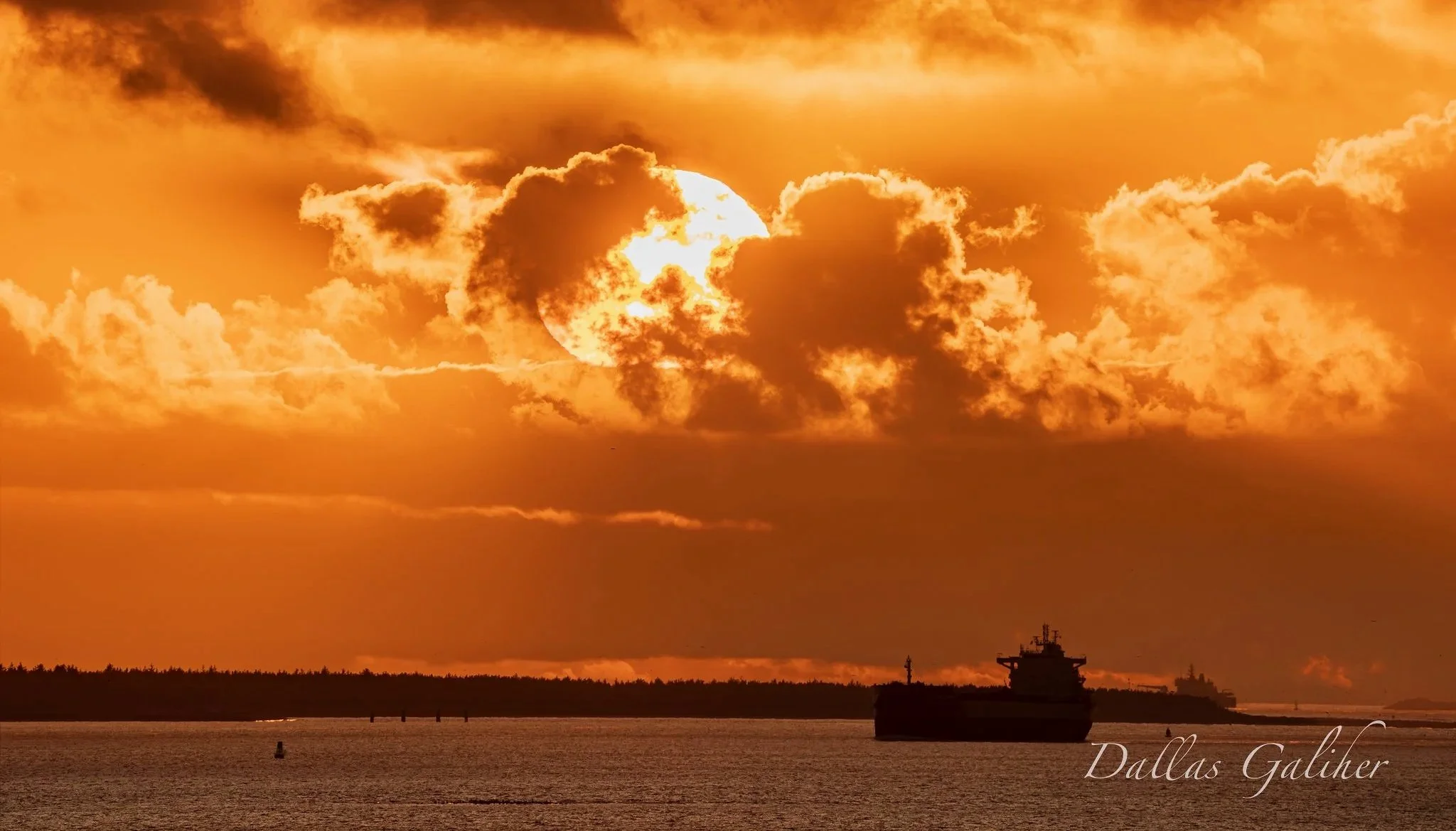 Columbia River inlet, Astoria 