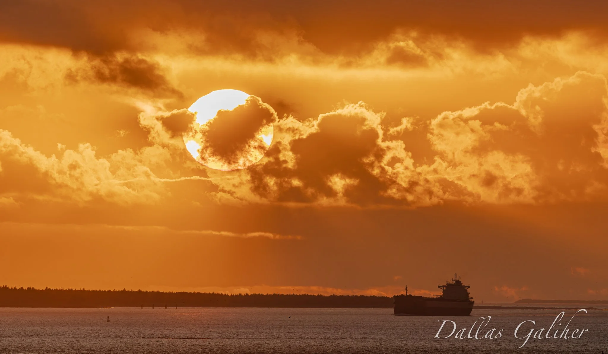 Columbia River inlet, Astoria 
