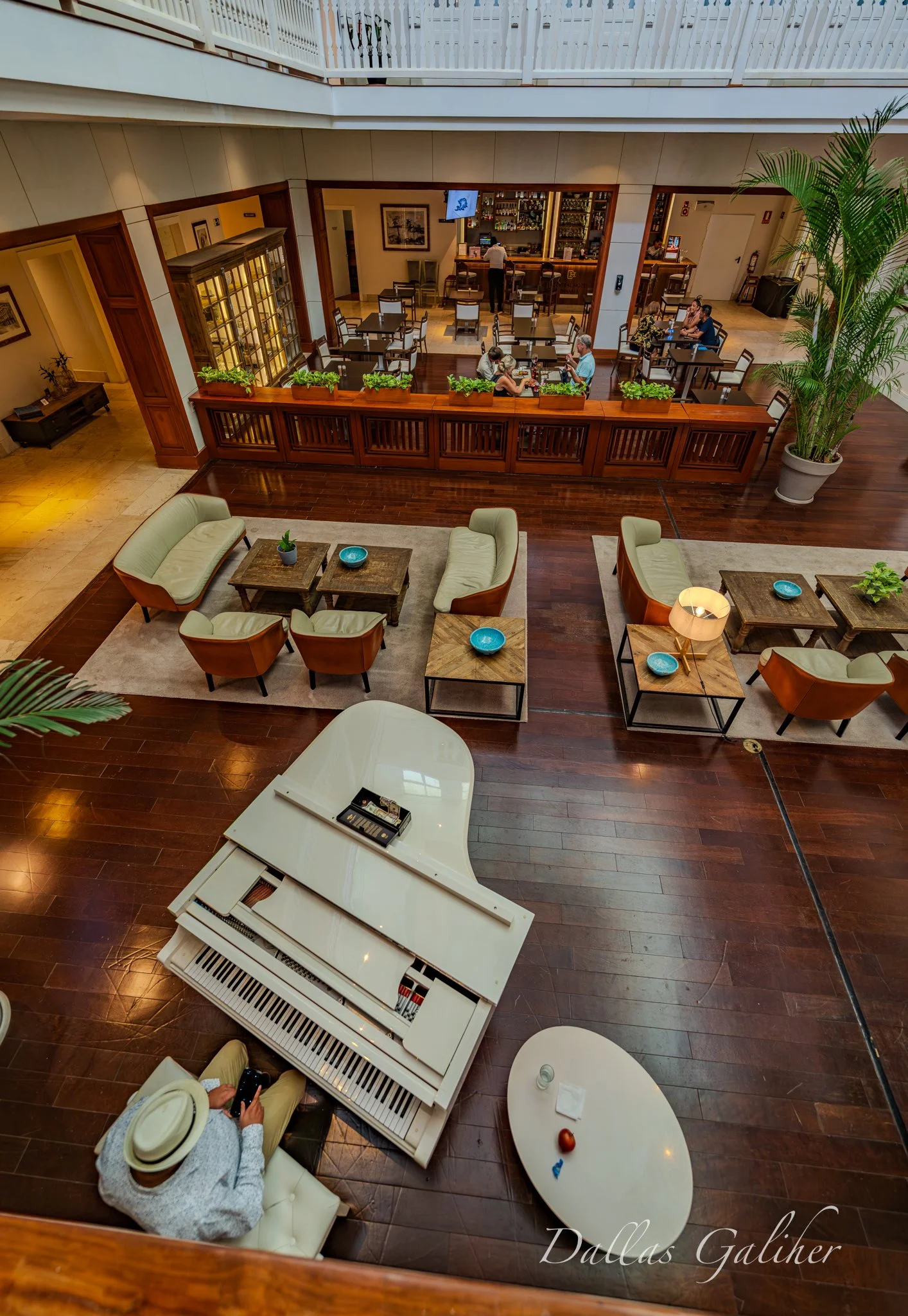 Central Hotel lounge, Panama City