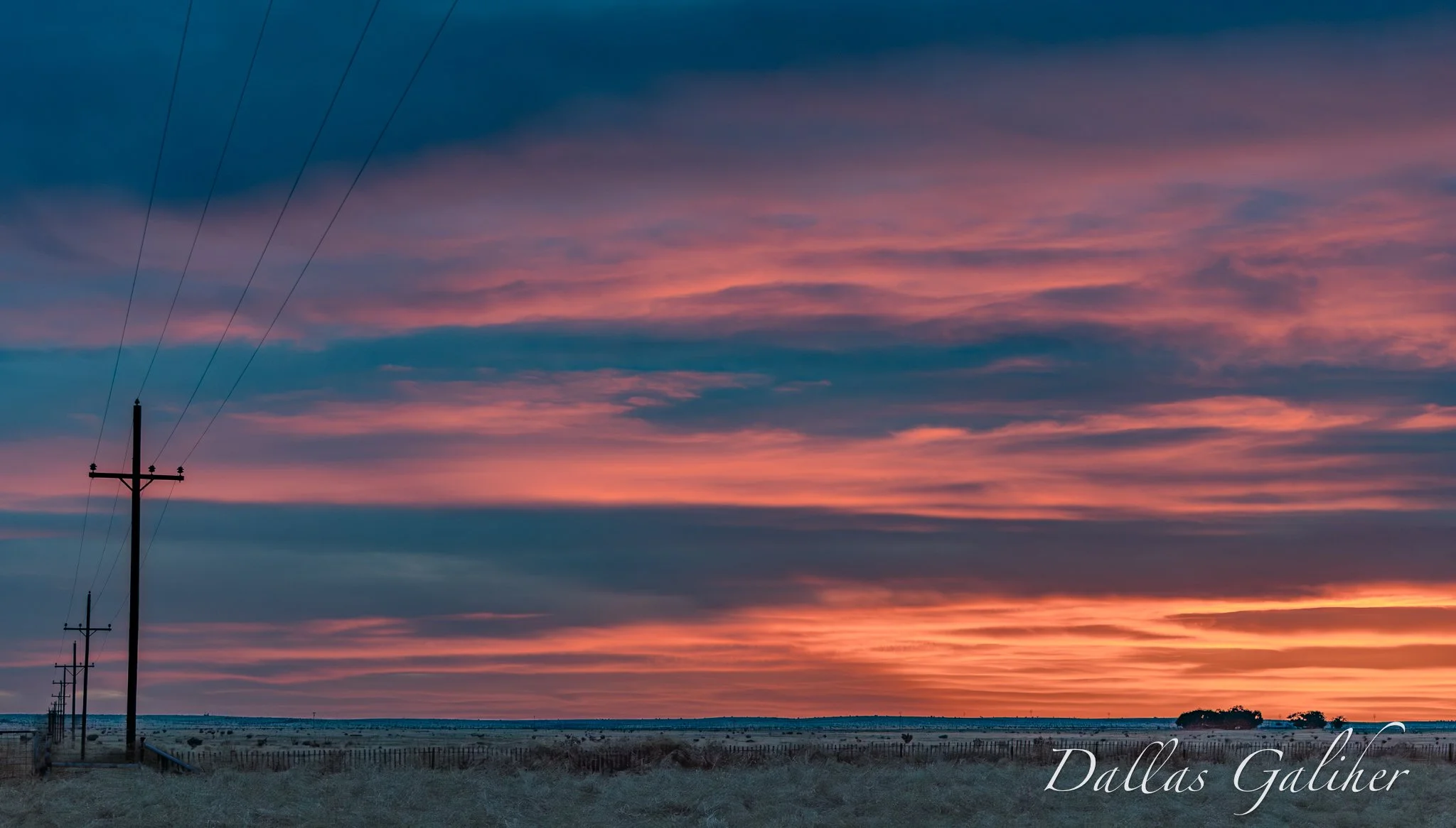 New Mexico sunset