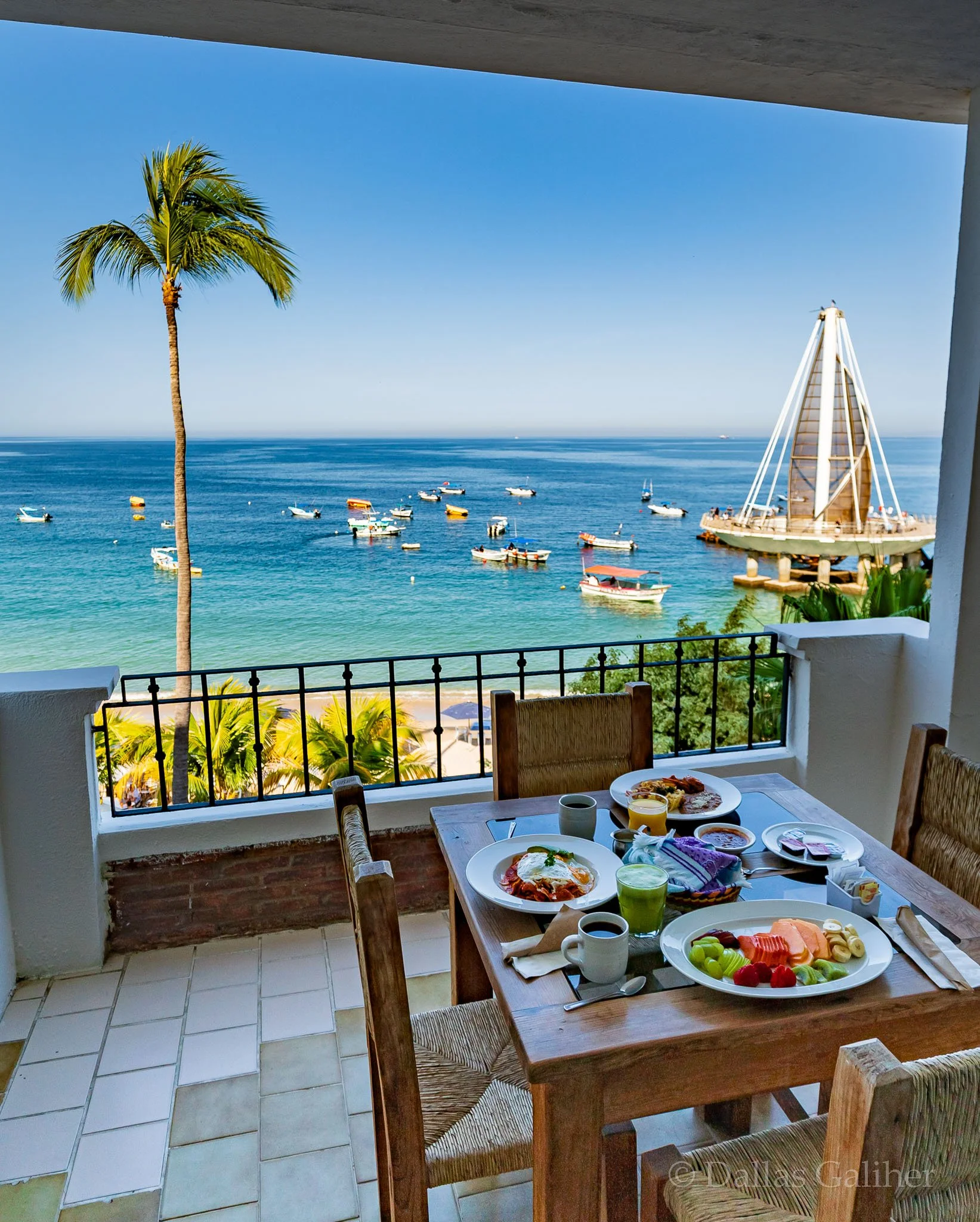 Emperador Suite breakfast Puerto Vallarta MX.