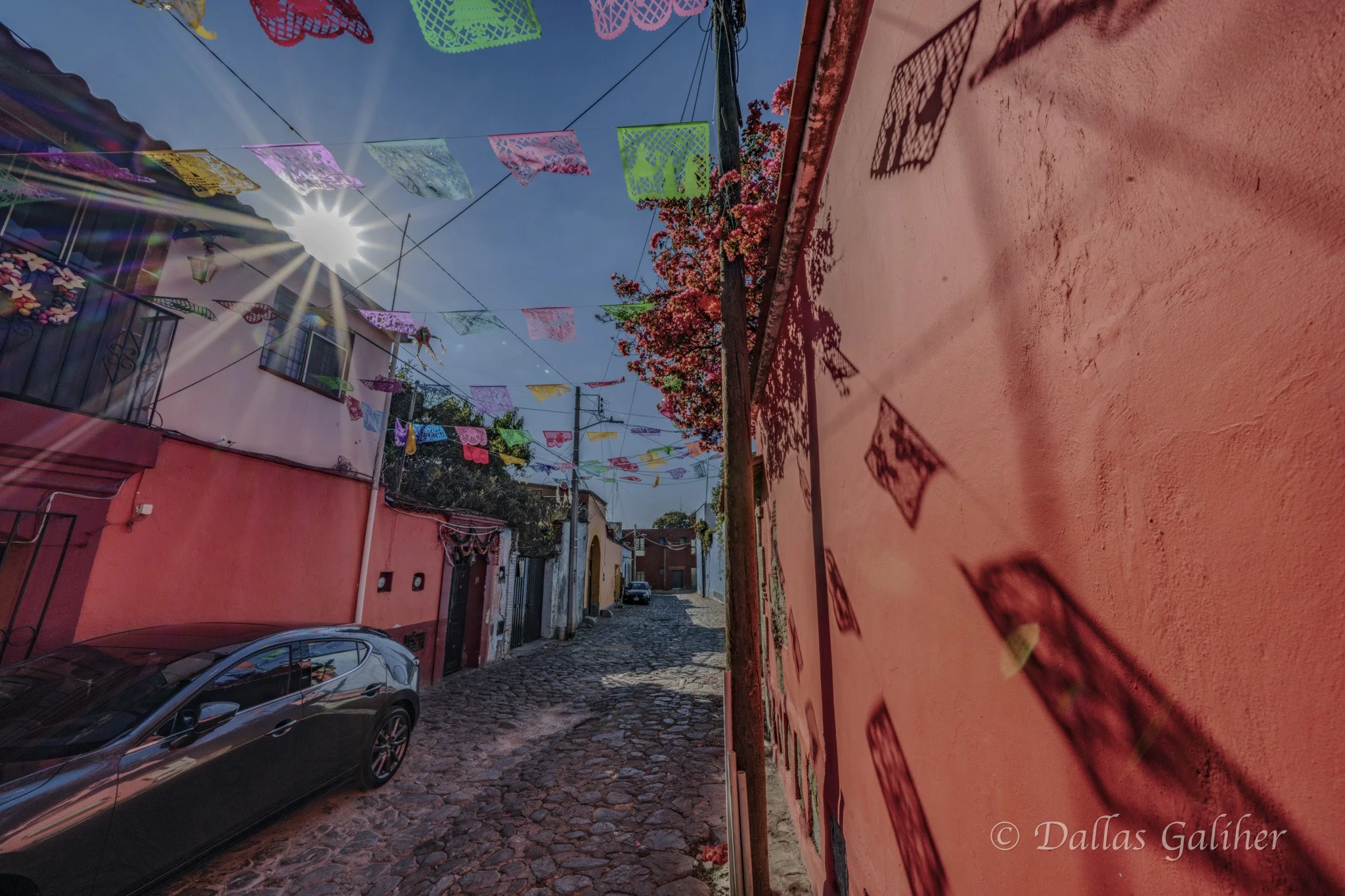 Oaxaca city side streets