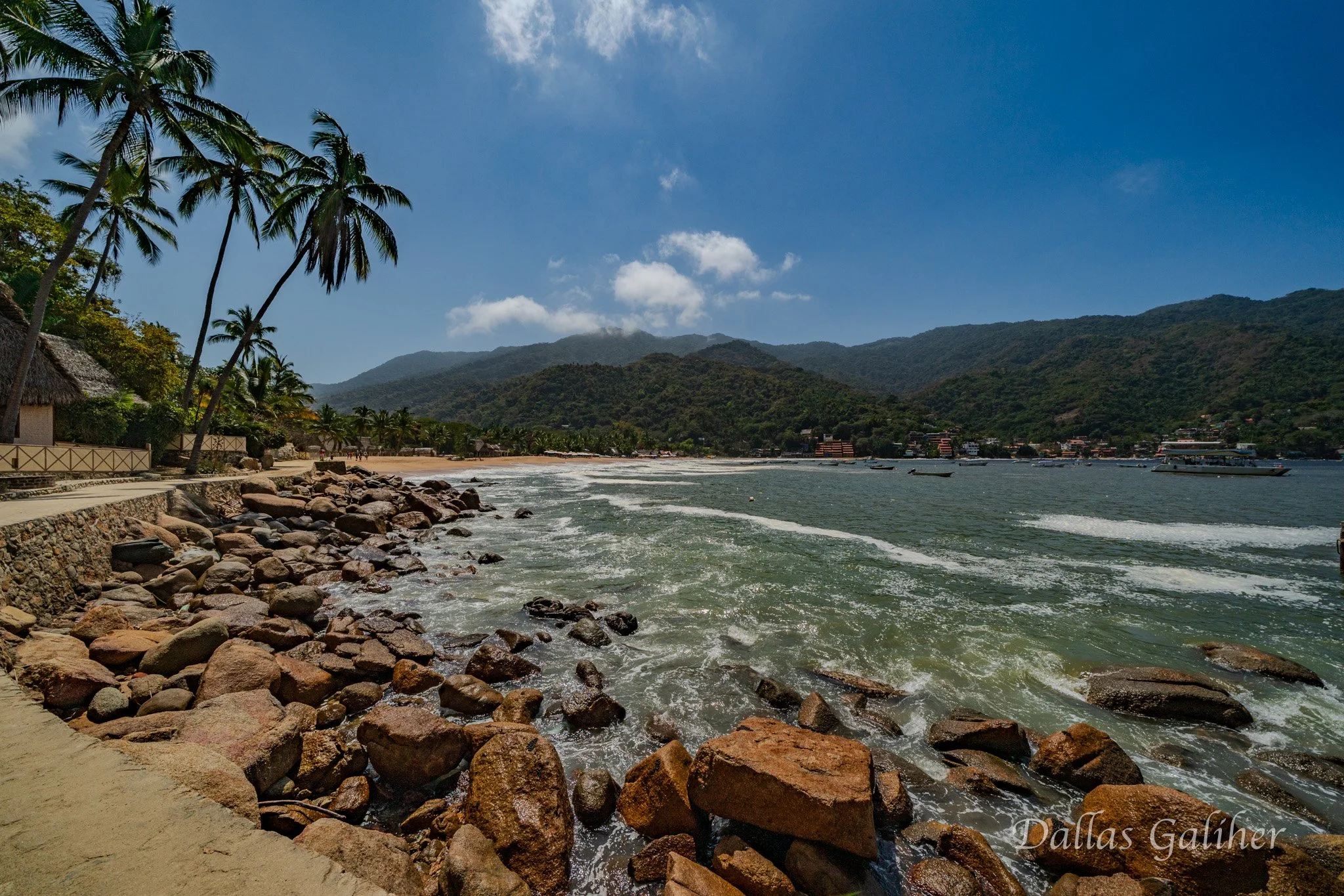 Yelapa shoreline 