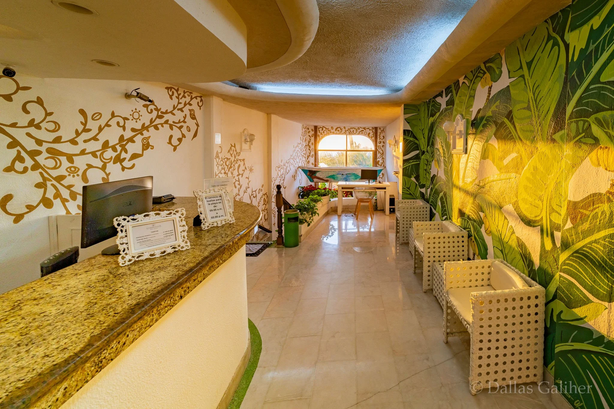 Emperador Beachfront Hotel Lobby