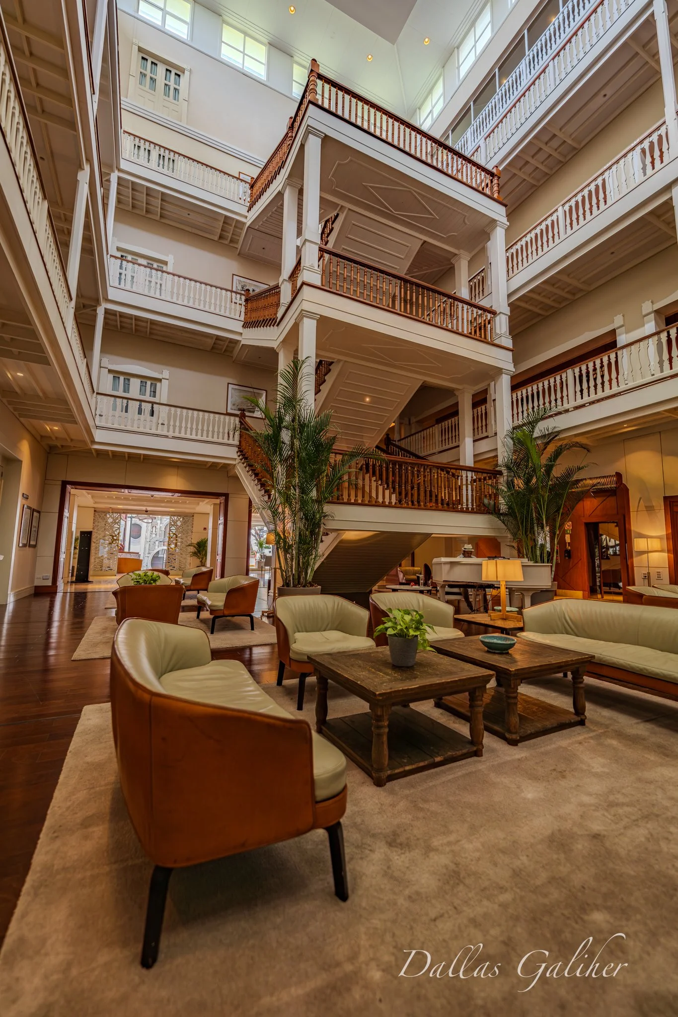 Central Hotel lounge, Panama City