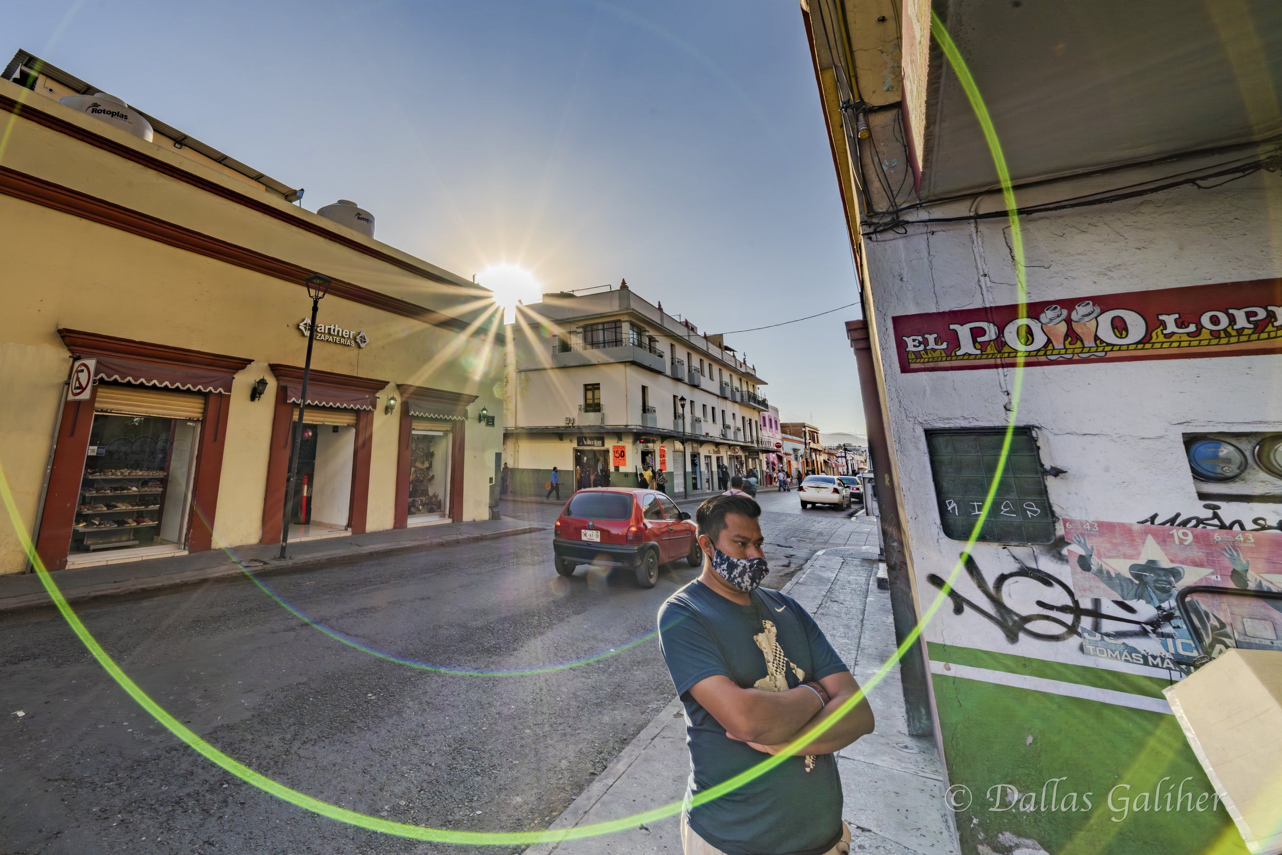 Pollo Asado al atardecer
