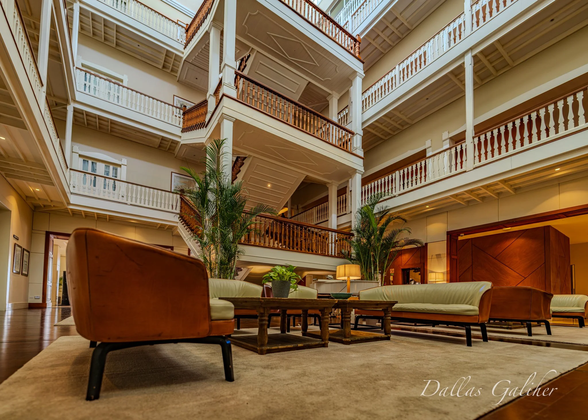 Central Hotel lounge, Panama City