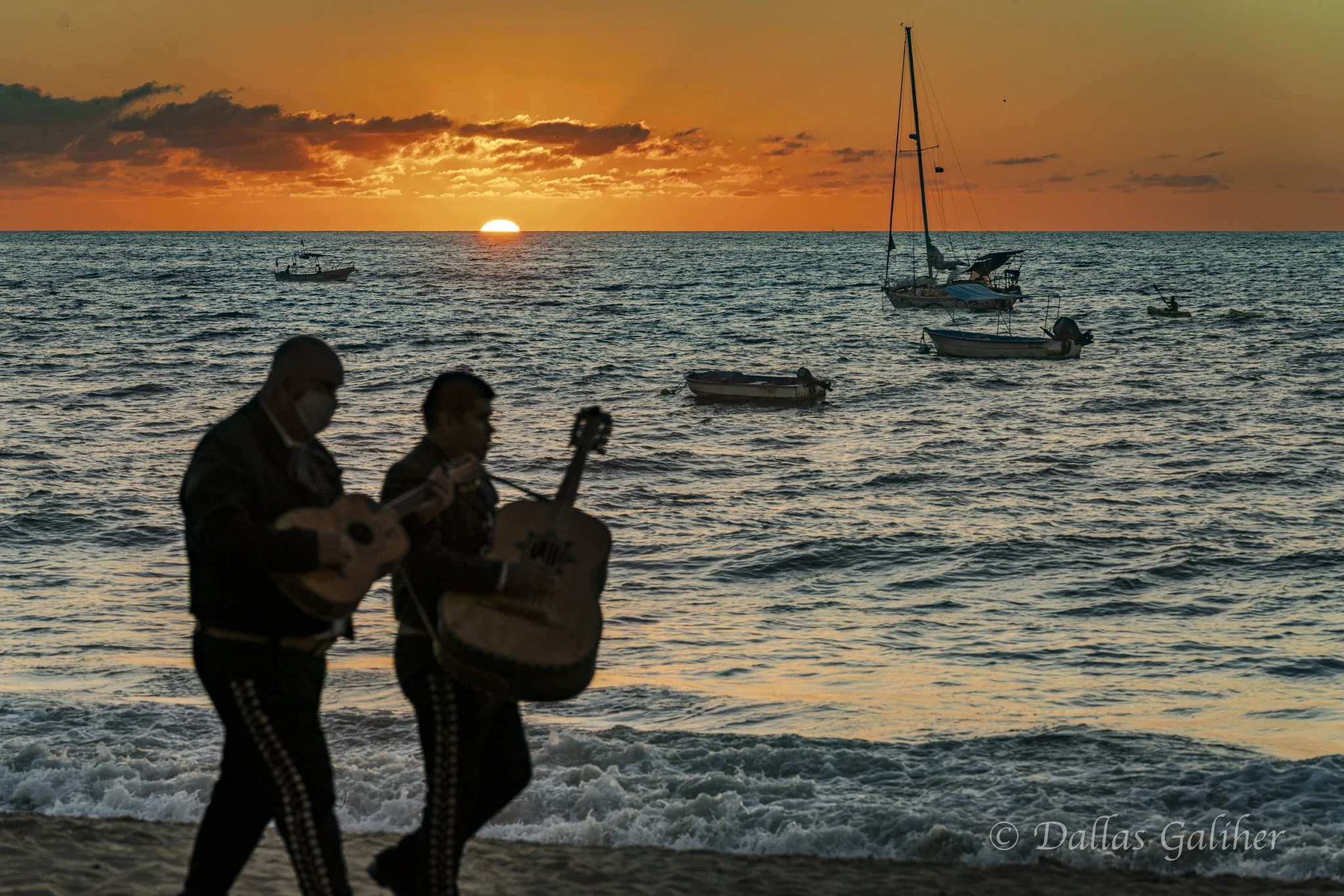 Bahía de Banderas sunset