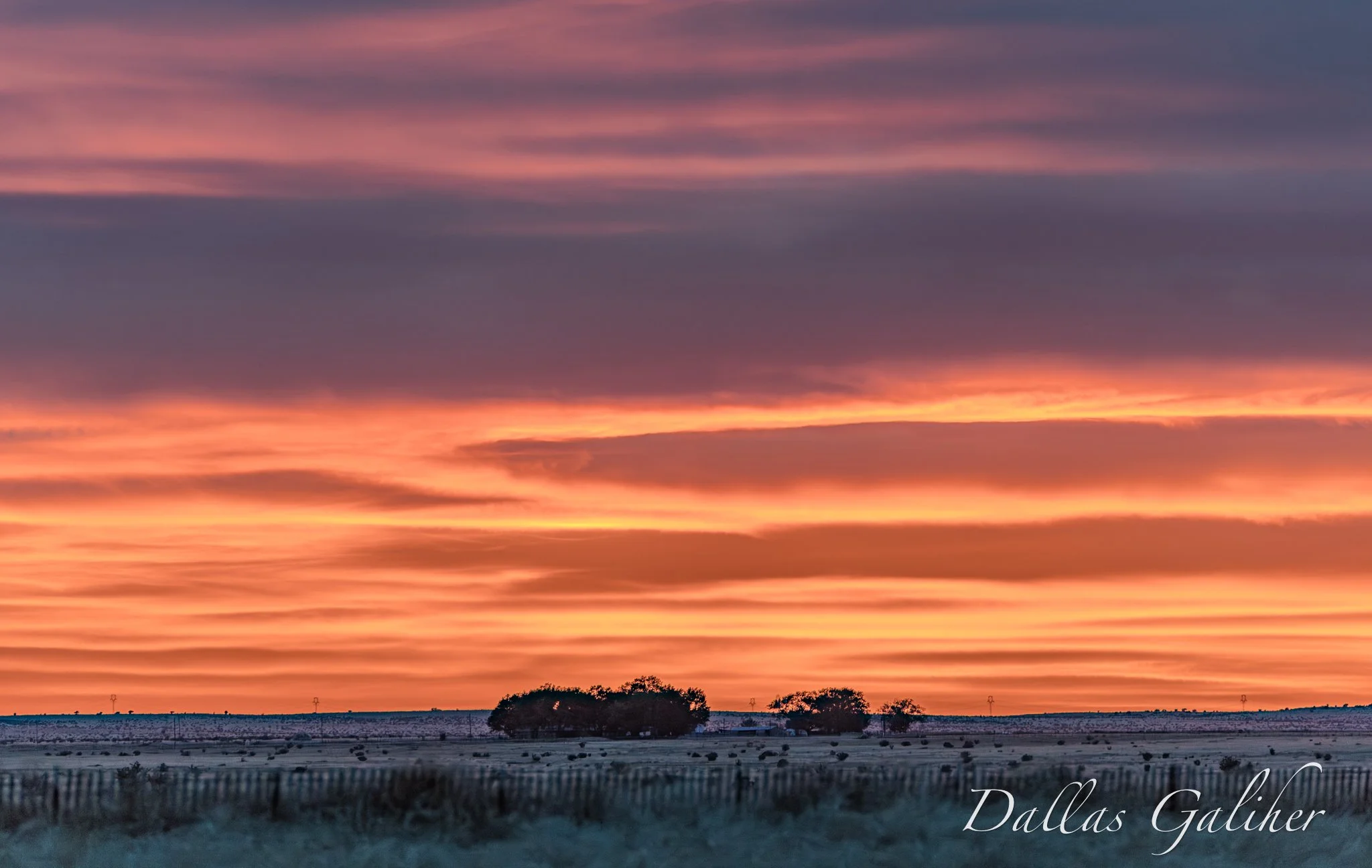New Mexico sunset