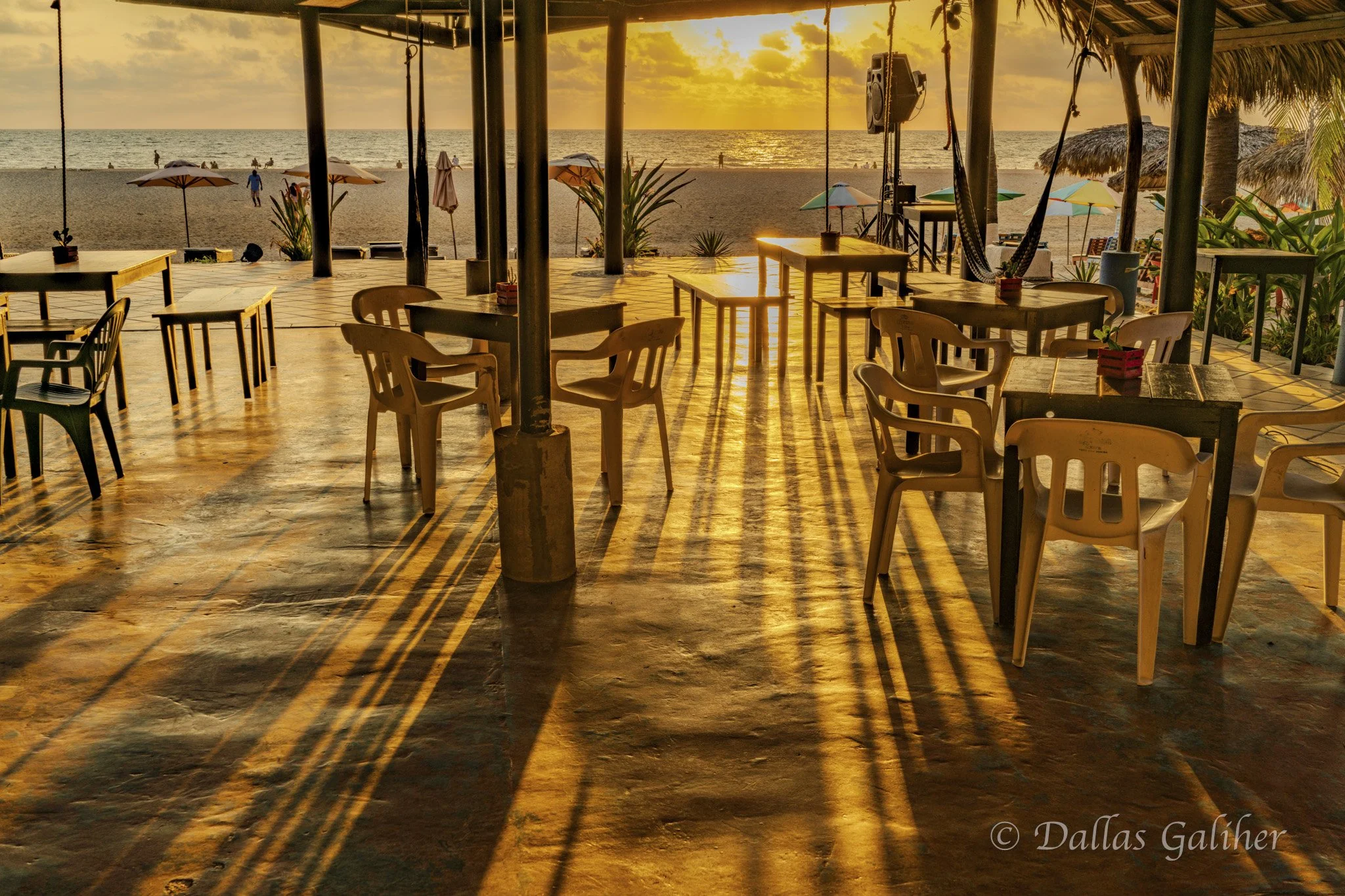 Playa Zicatela sunset