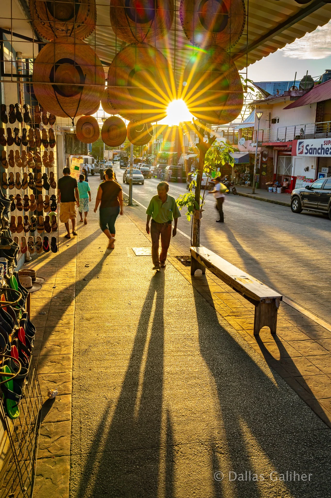 Downtown Palenque, Chiapas