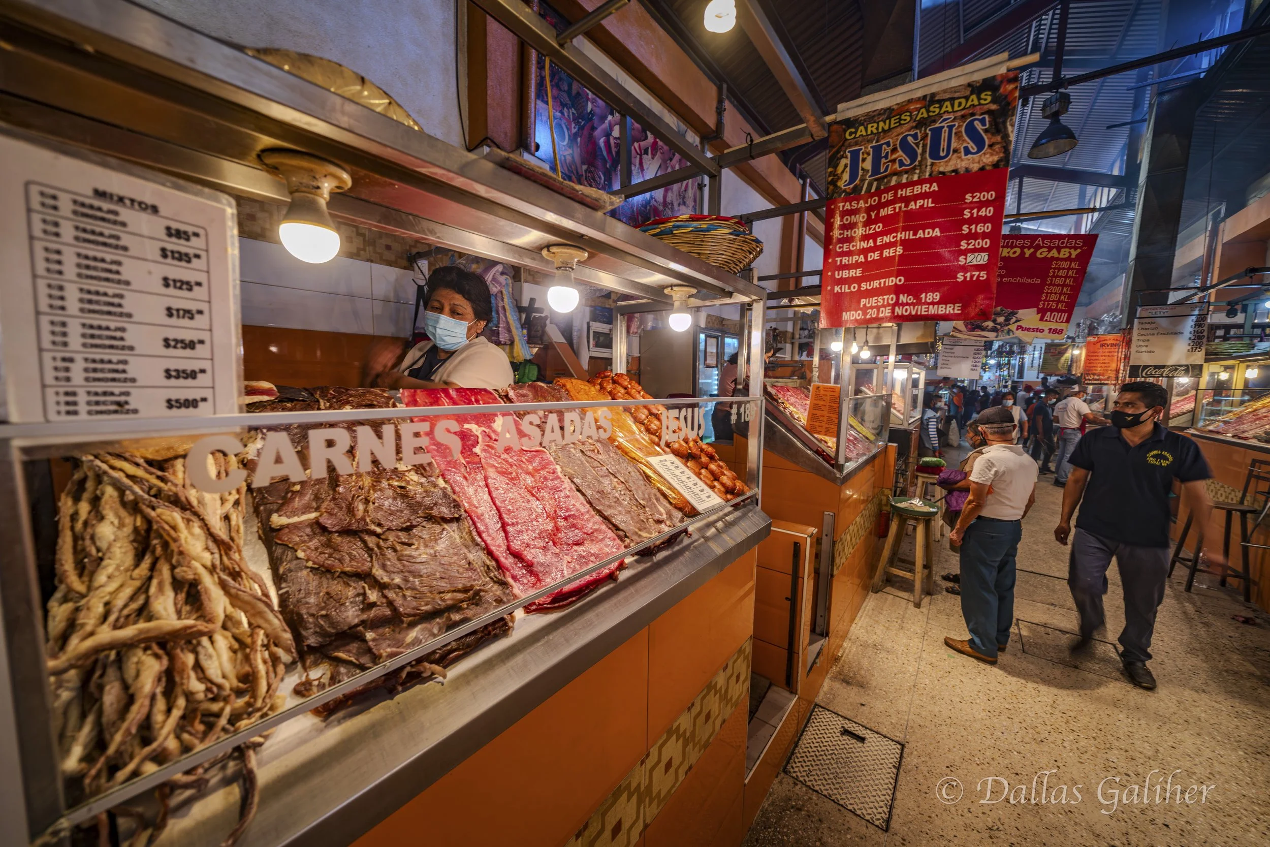 Mercado 20 de Noviembre Oaxaca Mexico