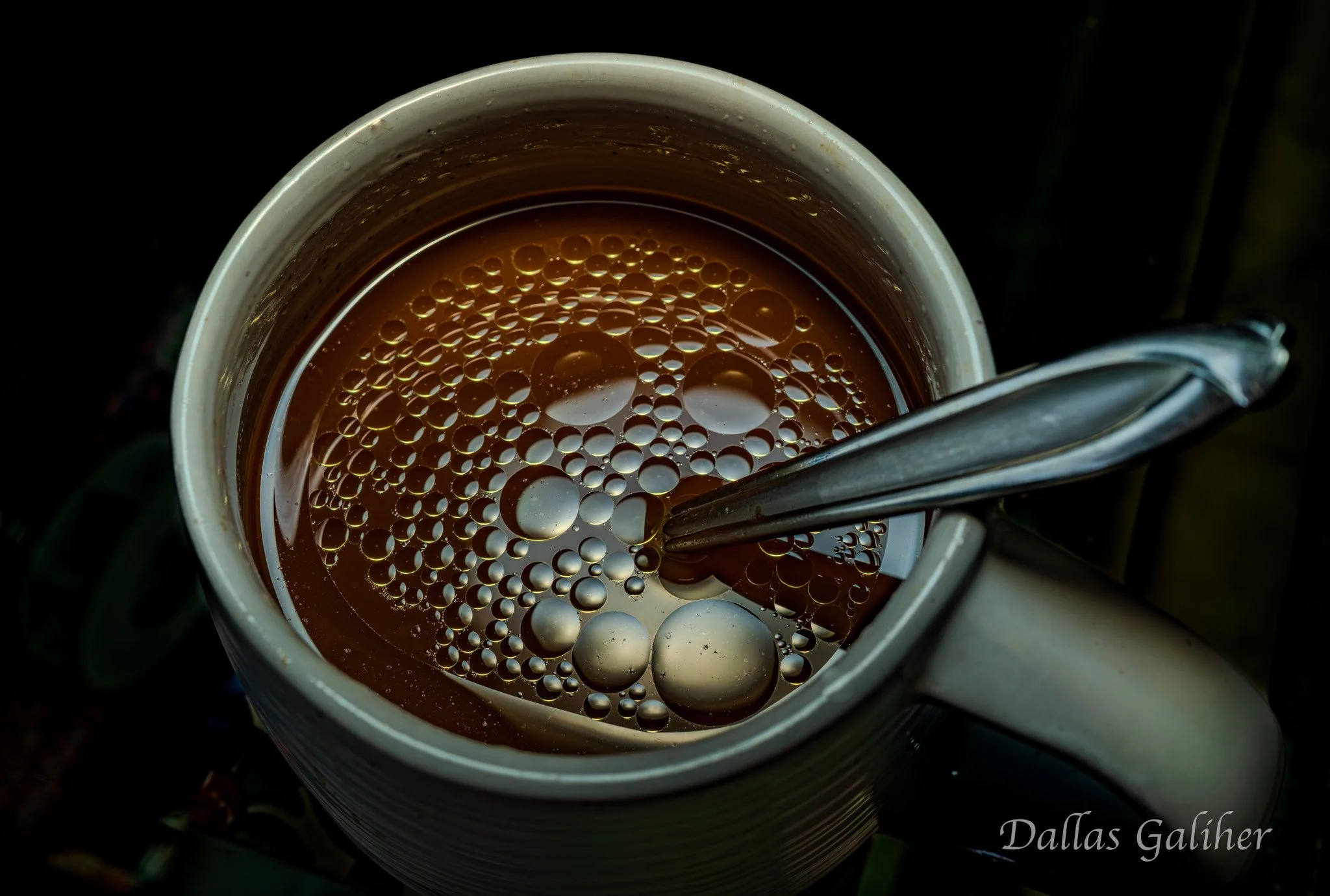 Mexican coffee with coconut oil
