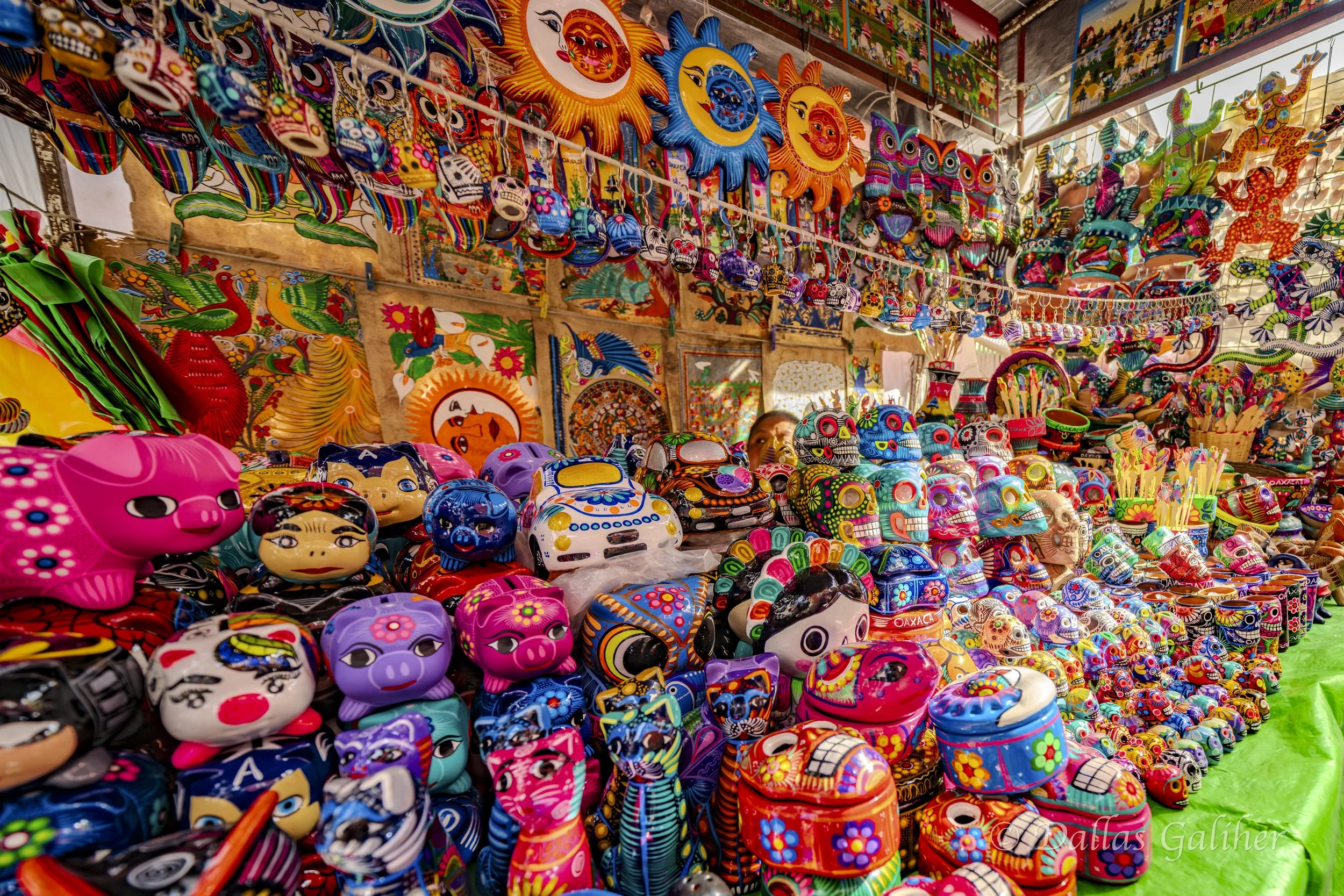 Street Vendor Oaxaca city