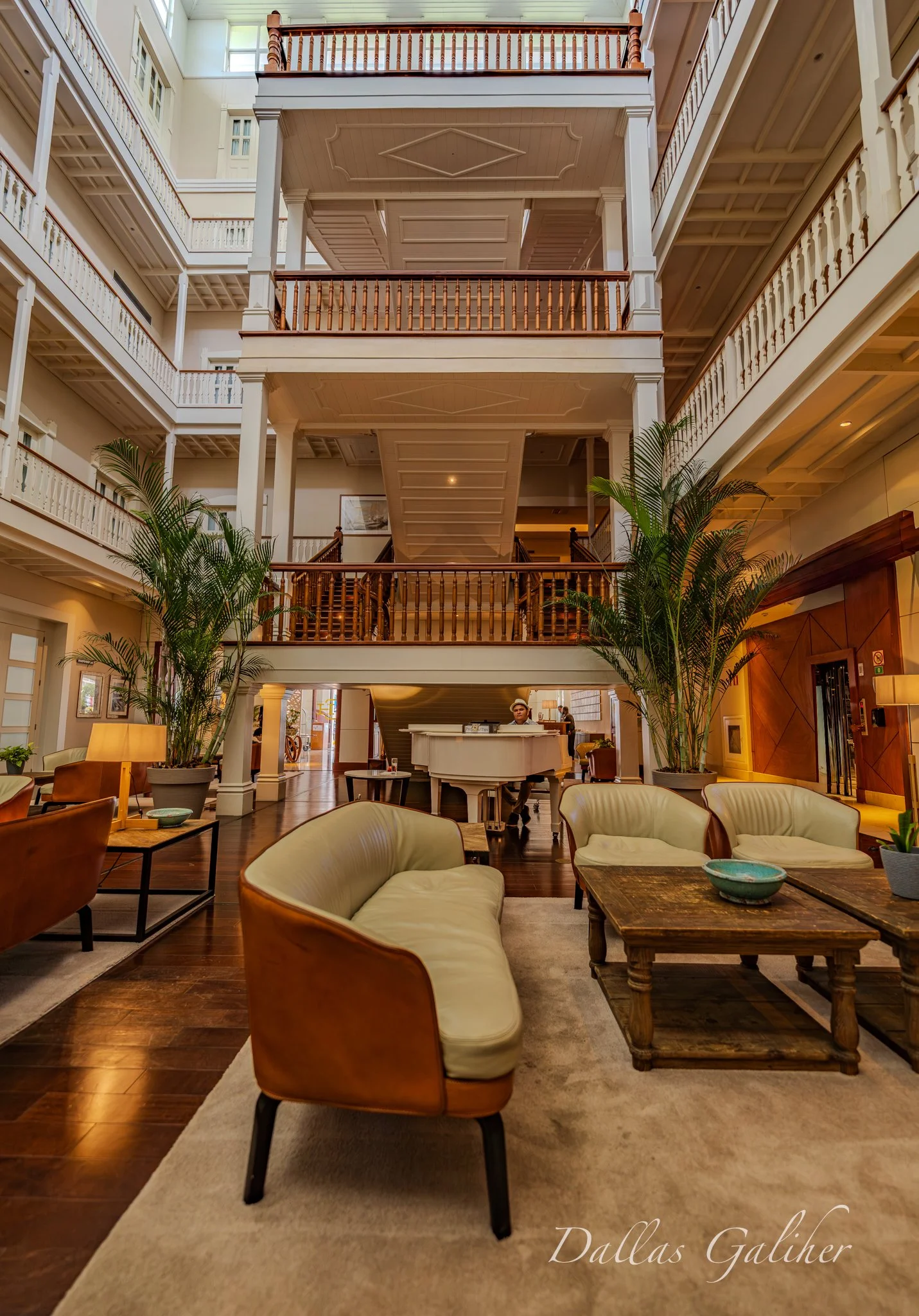 Central Hotel lounge, Panama City