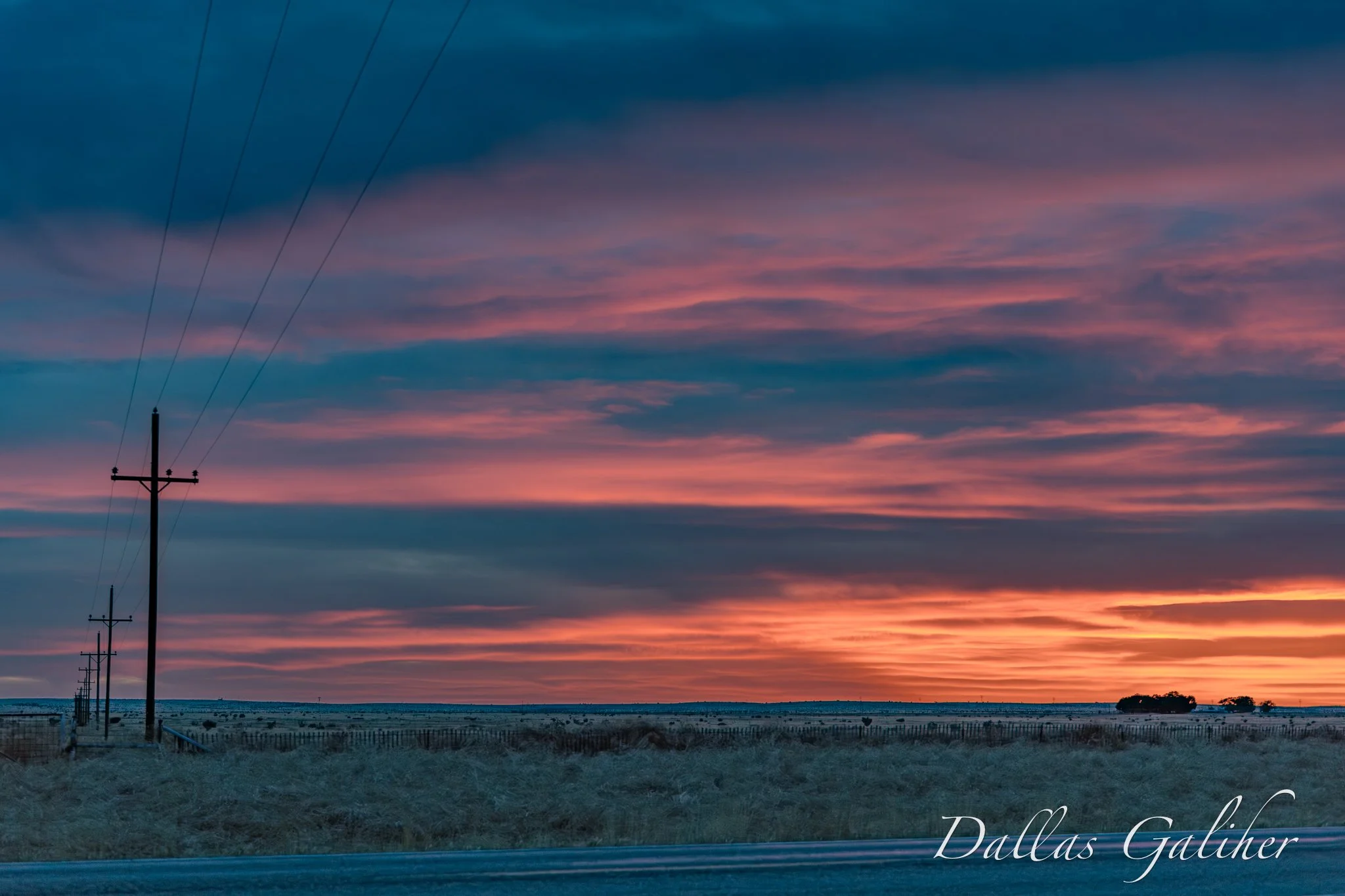 New Mexico sunset
