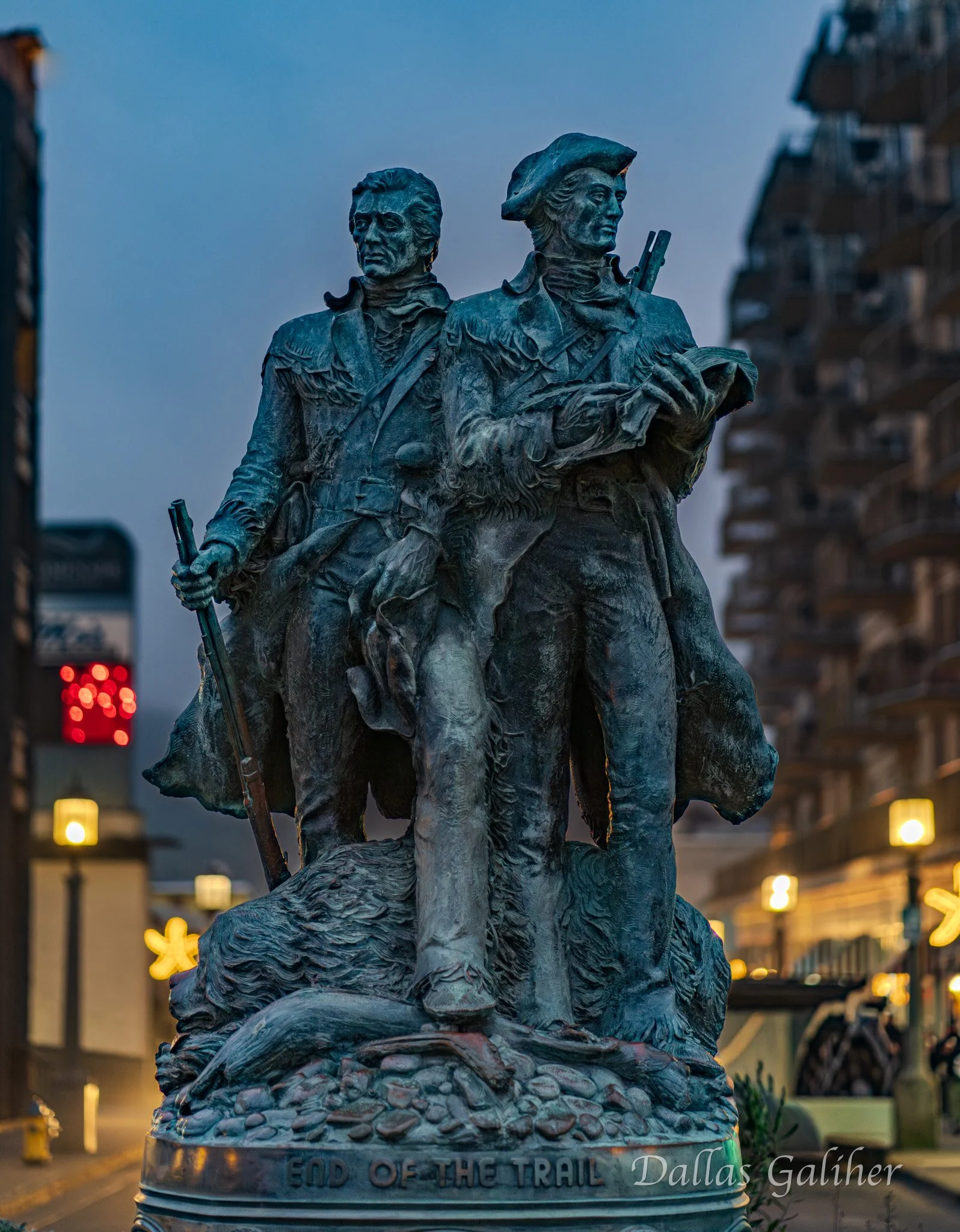 Lewis & Clark "End of the trail" statue
Seaside, Or.