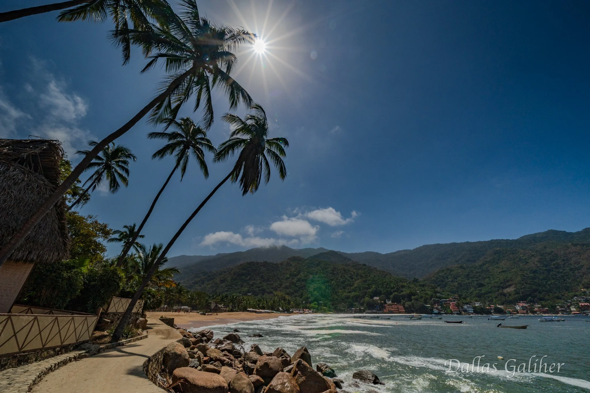 Yelapa shoreline 