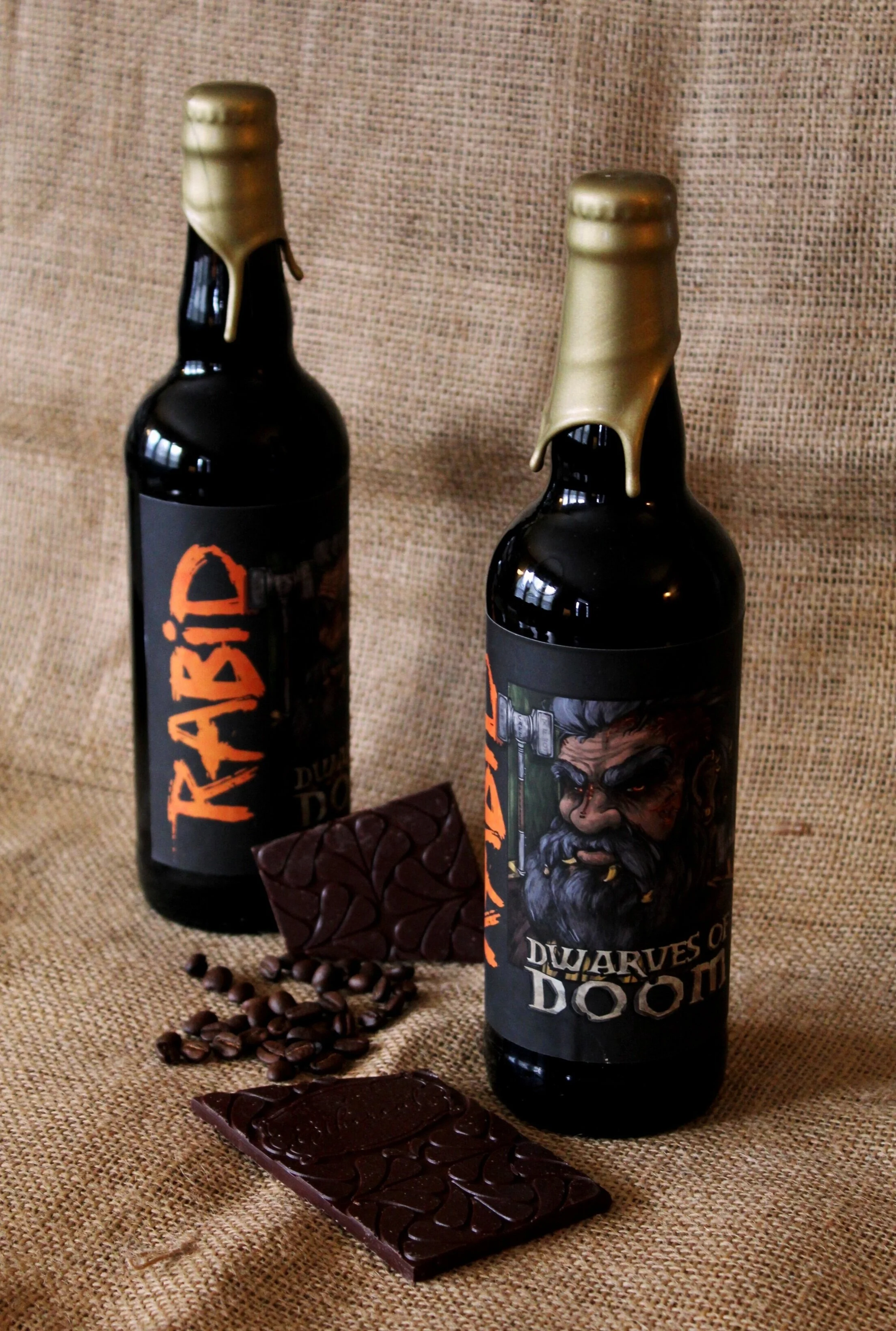 Rabid Brewing, mythological beer art, and really good beer — Bean to ...