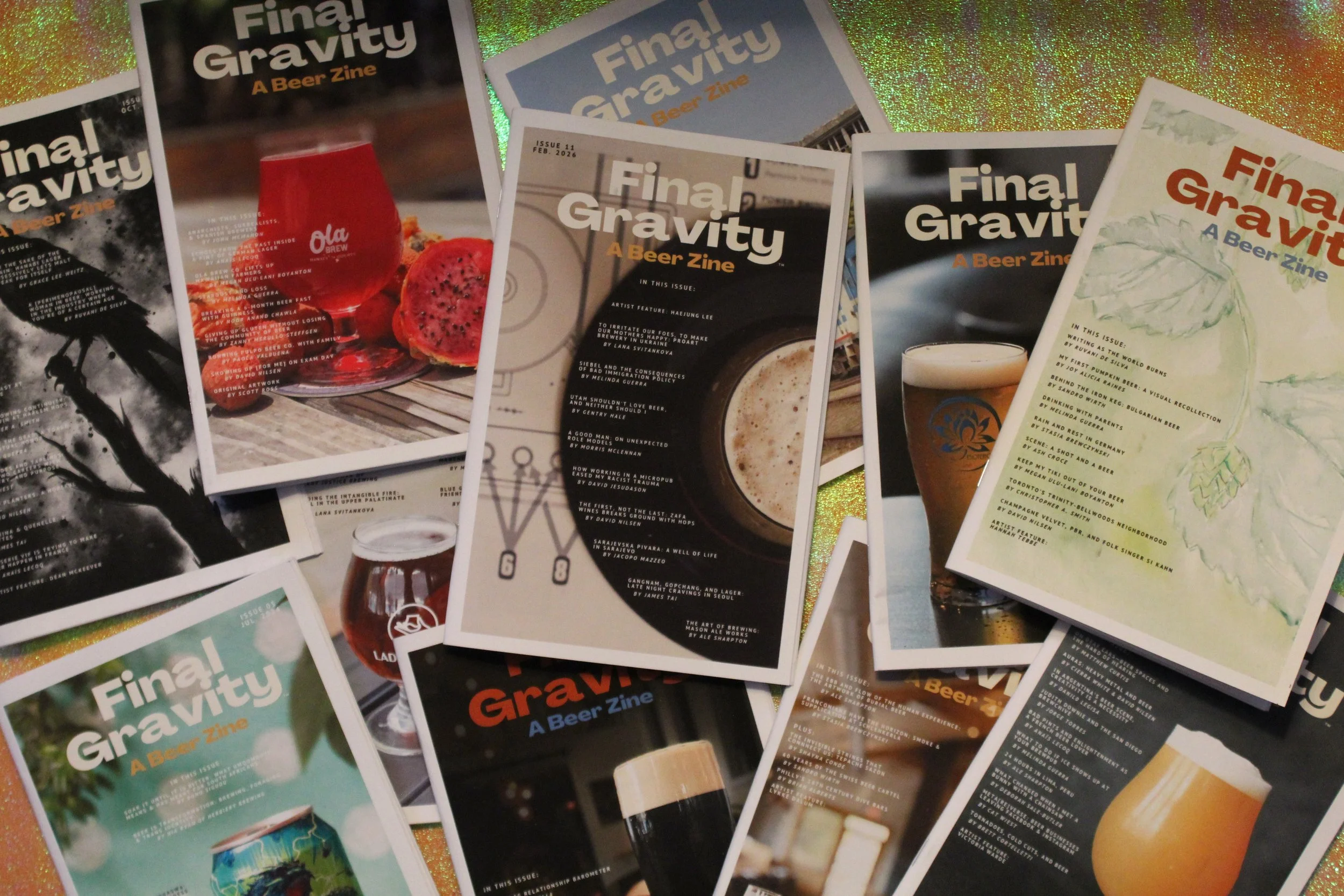 Final Gravity Beer Zine Subscription — Bean to Barstool