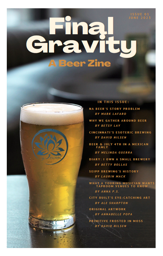 Final Gravity Beer Zine Issue 01 is Now Available! — Bean to Barstool