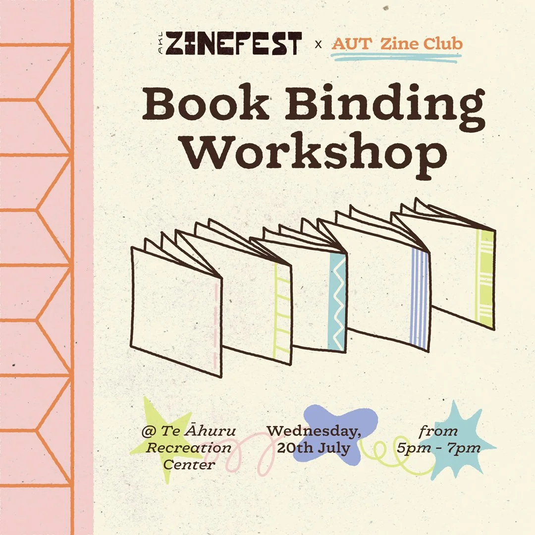 Auckland Zinefest Bookbinding